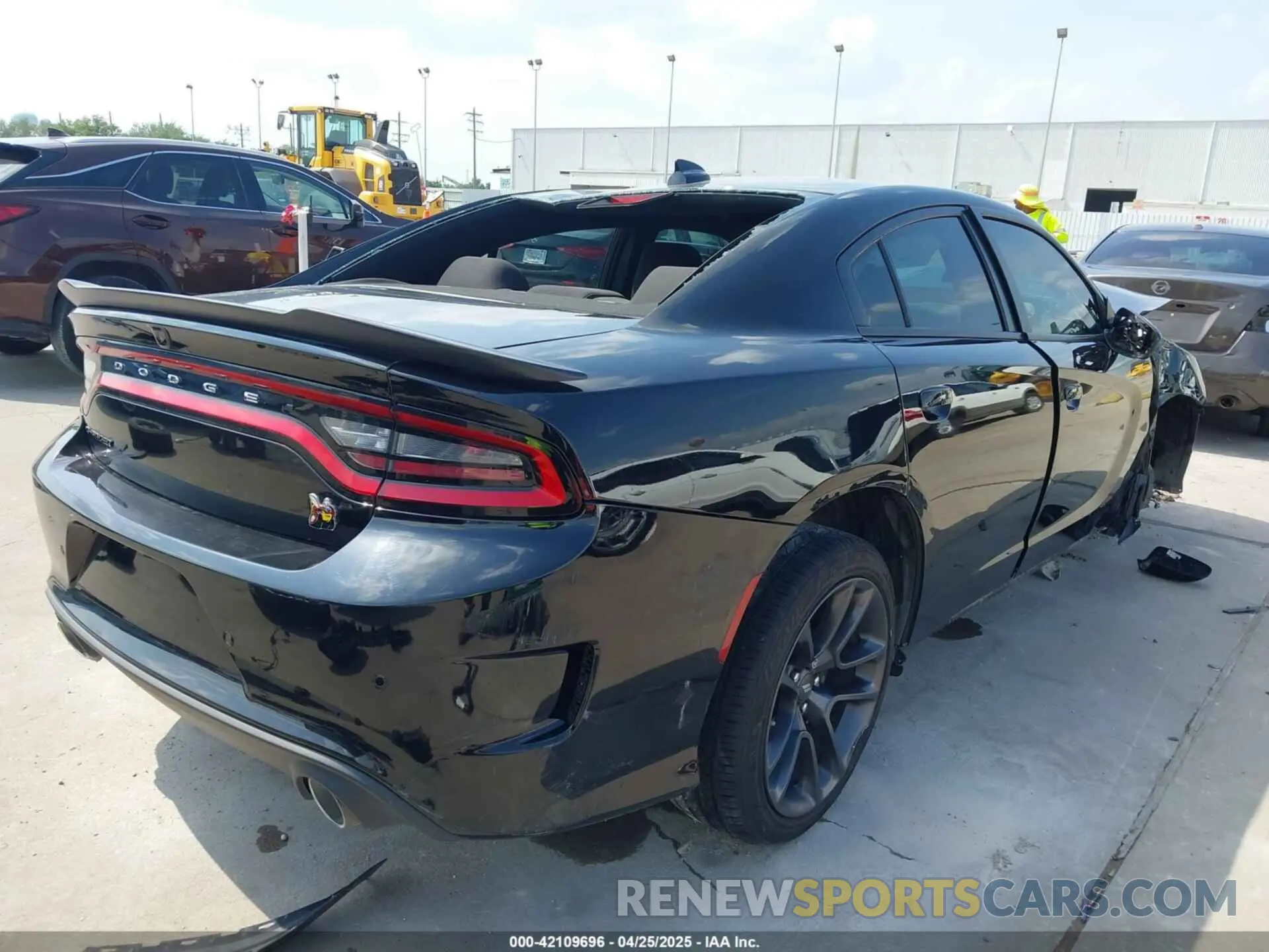 4 Photograph of a damaged car 2C3CDXGJ7MH679151 DODGE CHARGER 2021