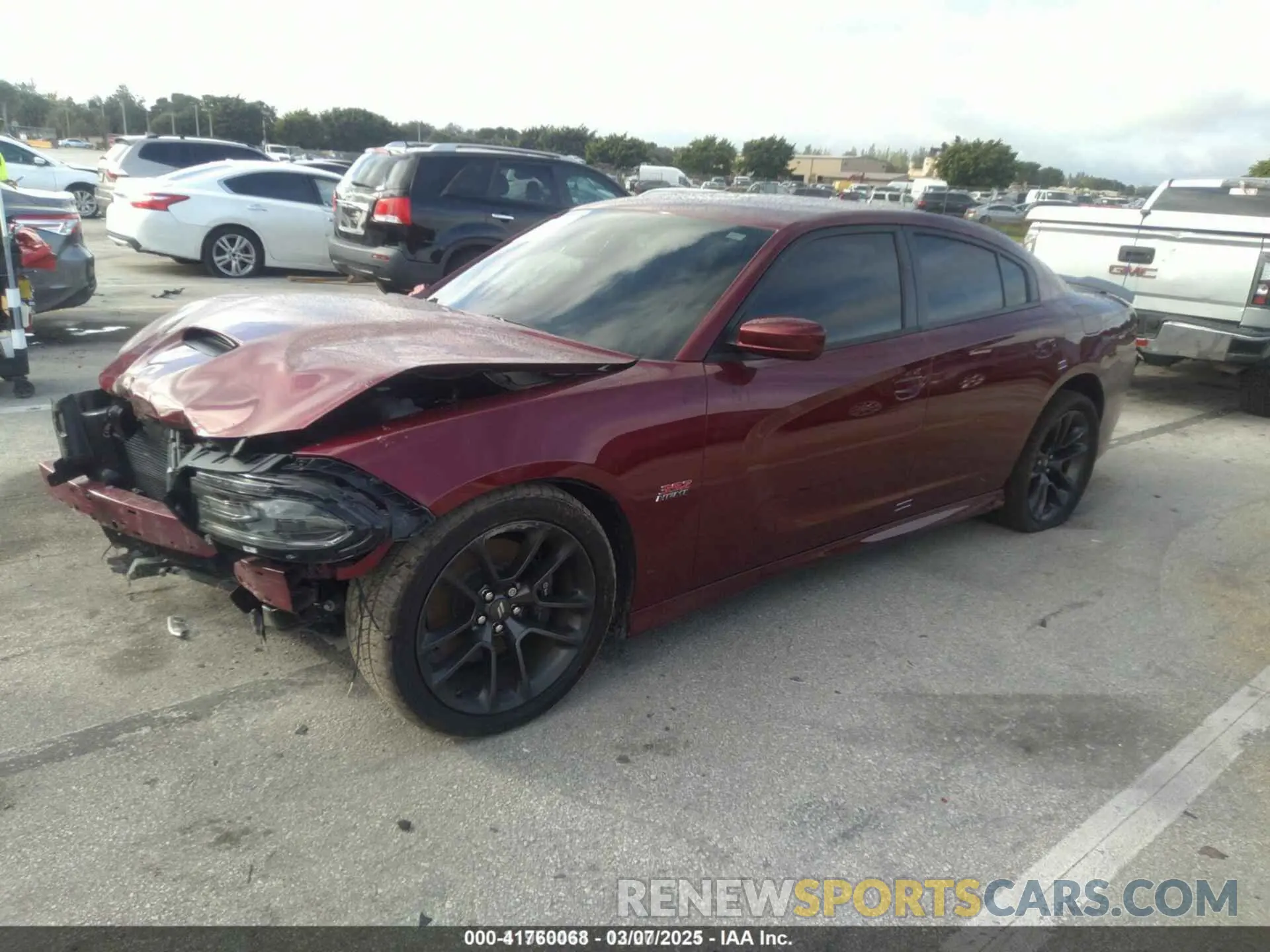 2 Photograph of a damaged car 2C3CDXGJ8MH503726 DODGE CHARGER 2021