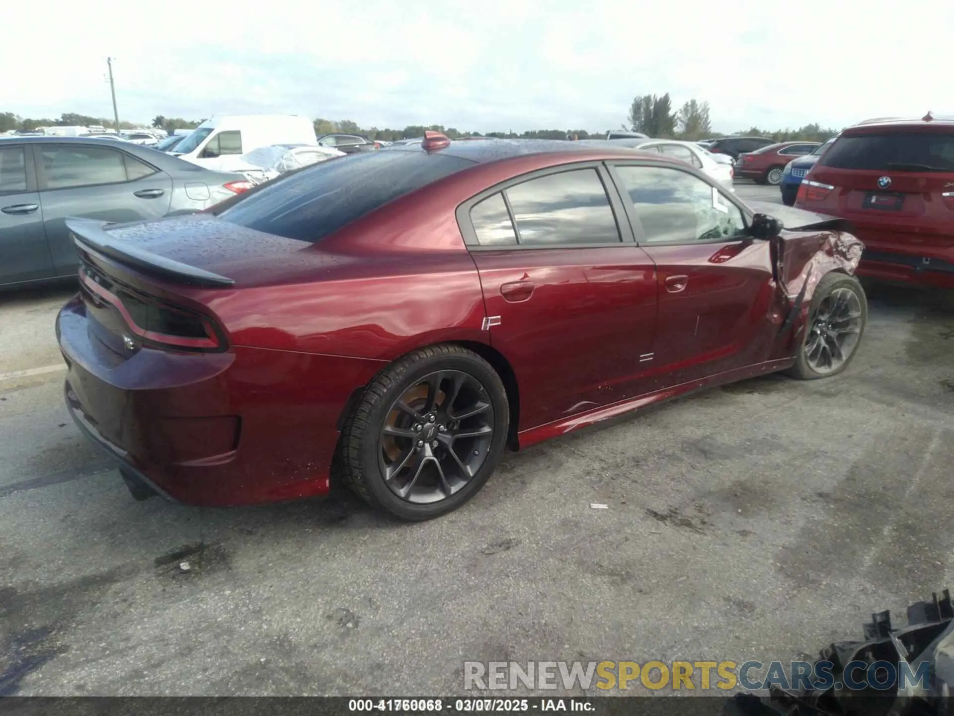 4 Photograph of a damaged car 2C3CDXGJ8MH503726 DODGE CHARGER 2021