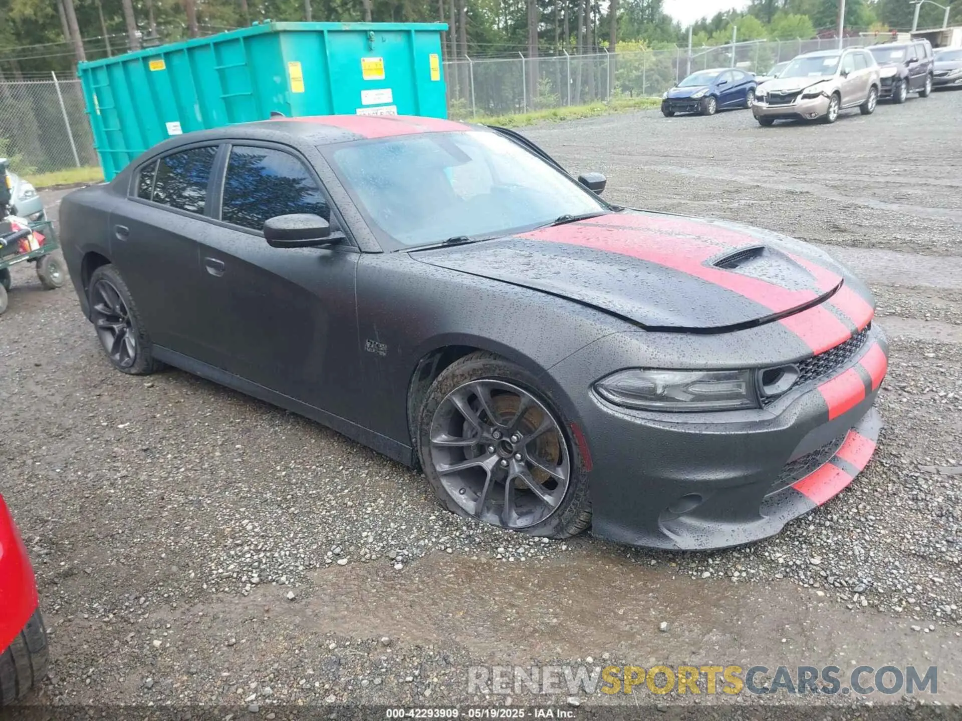 1 Photograph of a damaged car 2C3CDXGJ8MH539772 DODGE CHARGER 2021