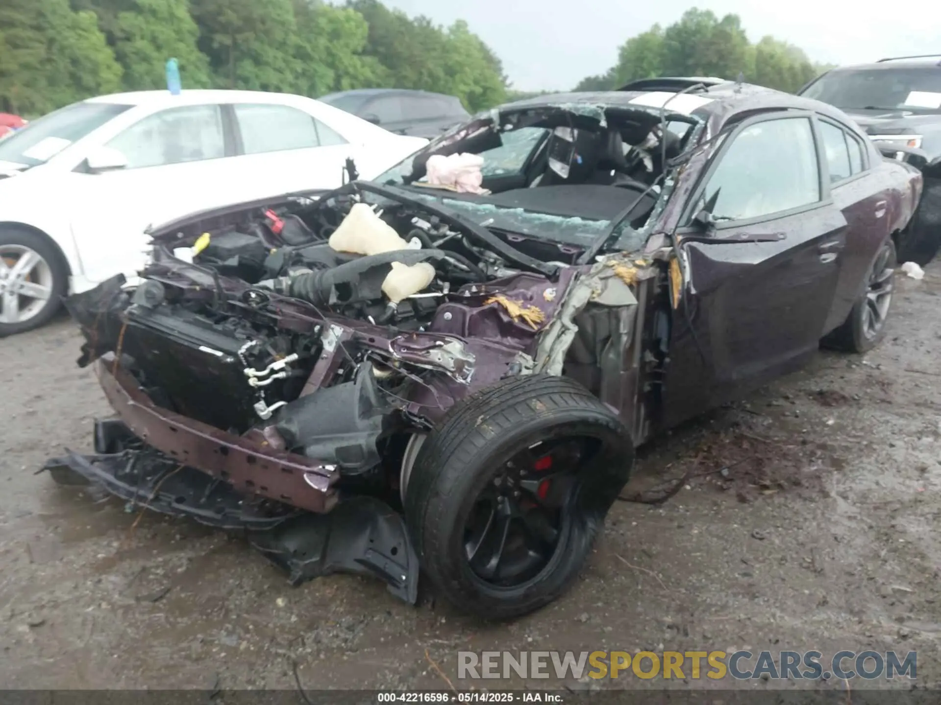 2 Photograph of a damaged car 2C3CDXGJ8MH578006 DODGE CHARGER 2021