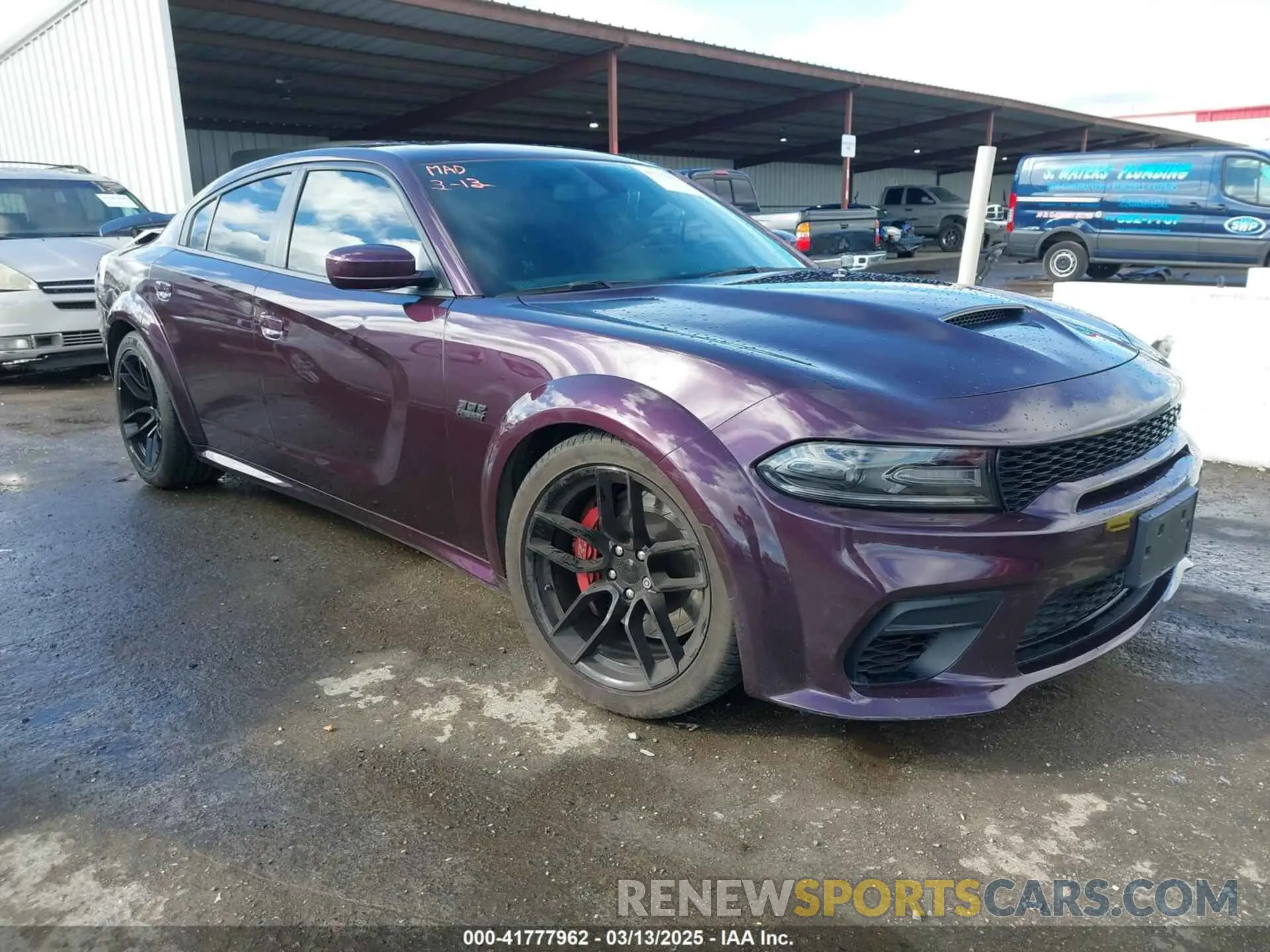 1 Photograph of a damaged car 2C3CDXGJ8MH578202 DODGE CHARGER 2021