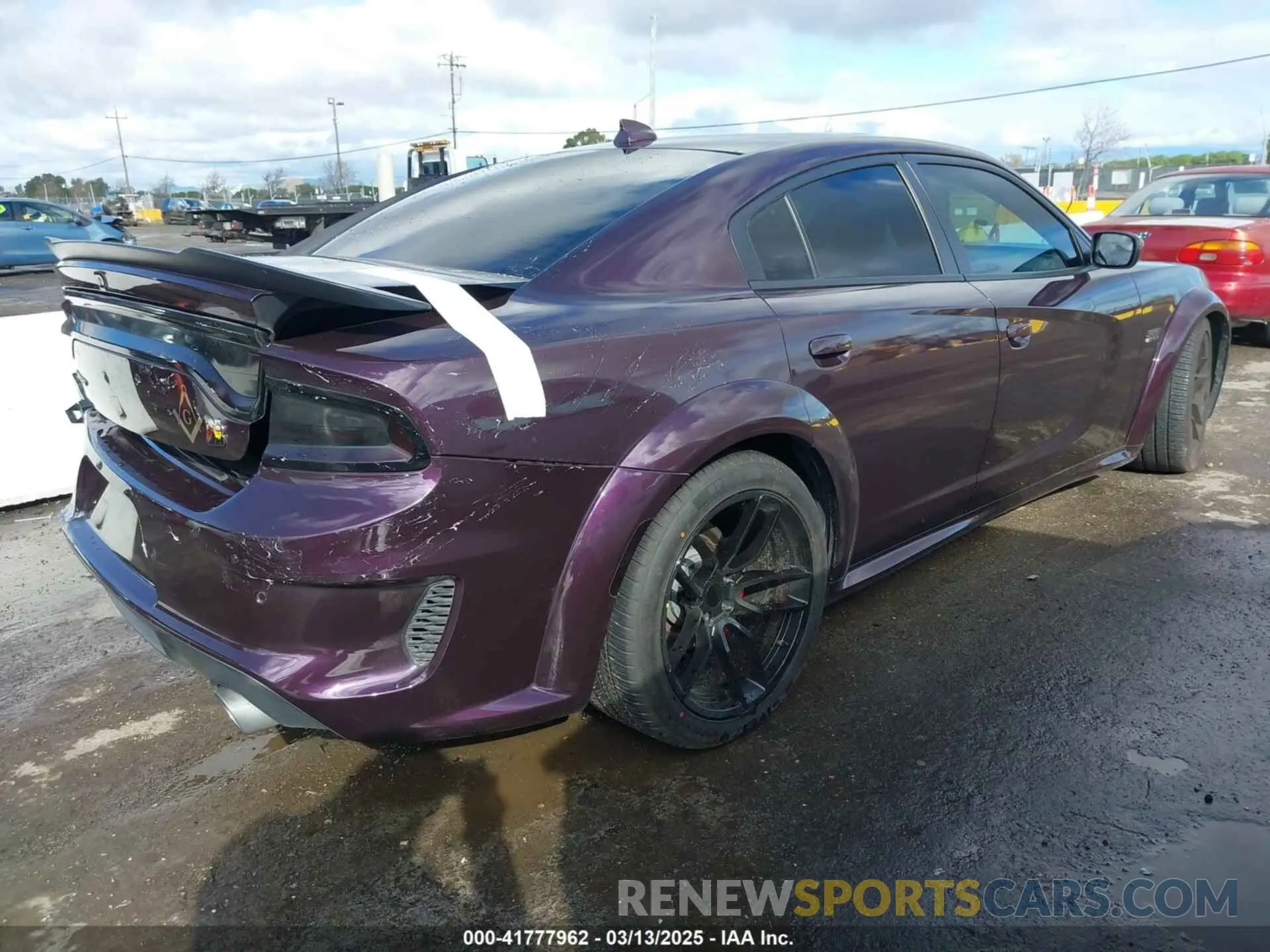 4 Photograph of a damaged car 2C3CDXGJ8MH578202 DODGE CHARGER 2021