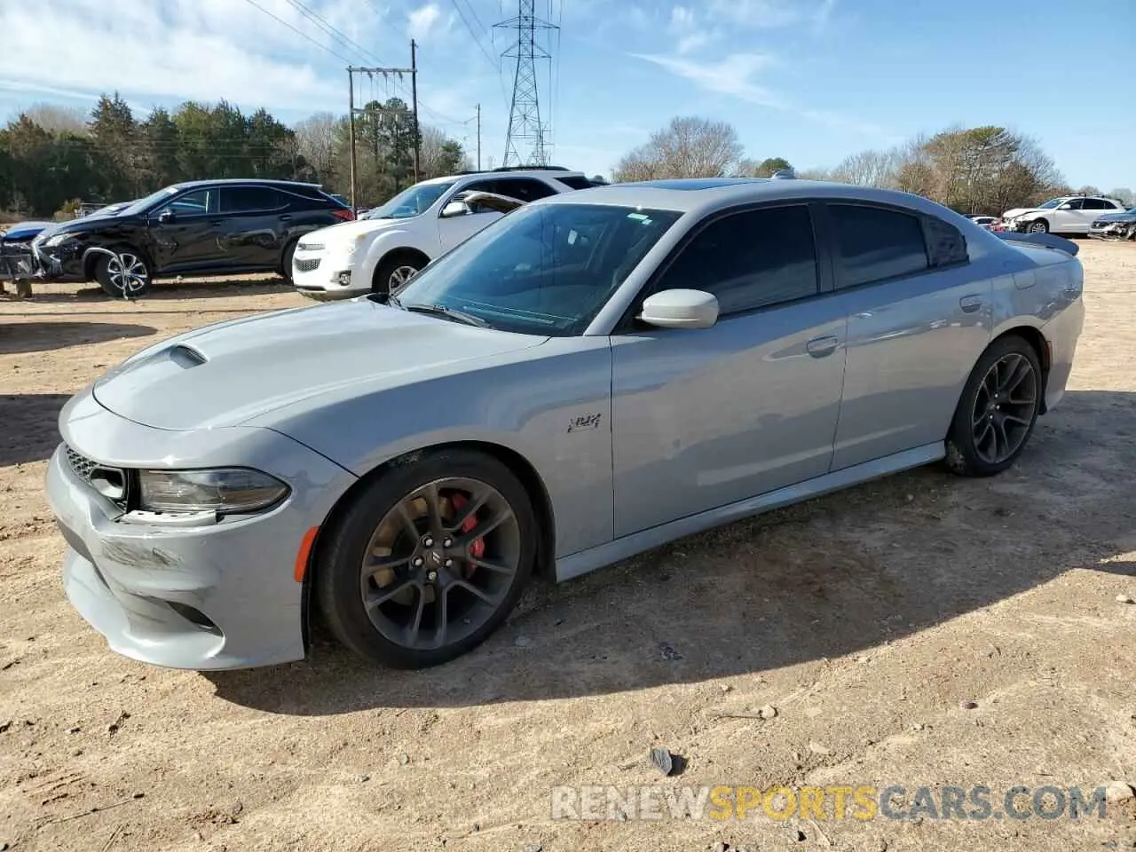 1 Photograph of a damaged car 2C3CDXGJ8MH678834 DODGE CHARGER 2021