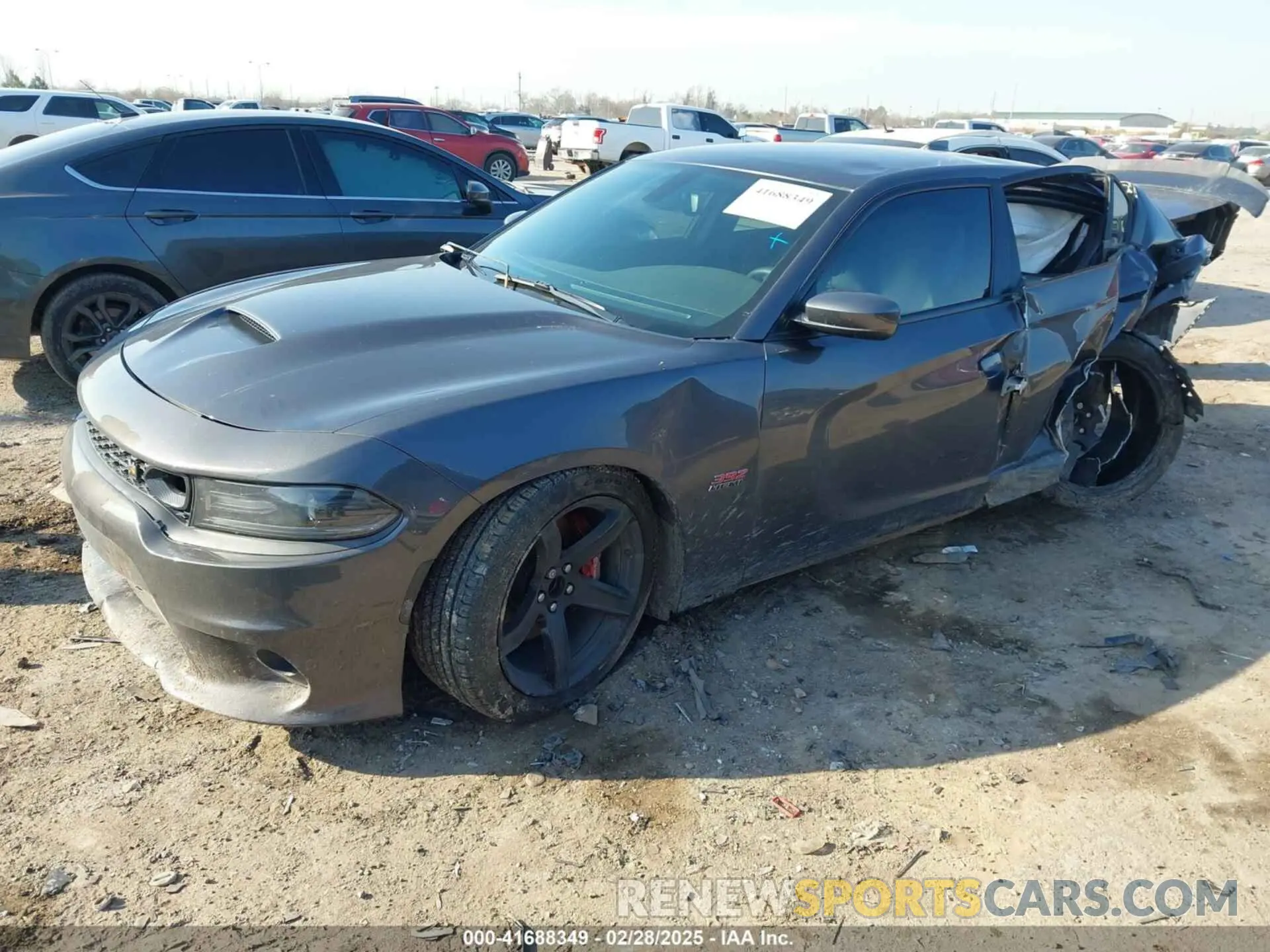 2 Photograph of a damaged car 2C3CDXGJ9MH511348 DODGE CHARGER 2021