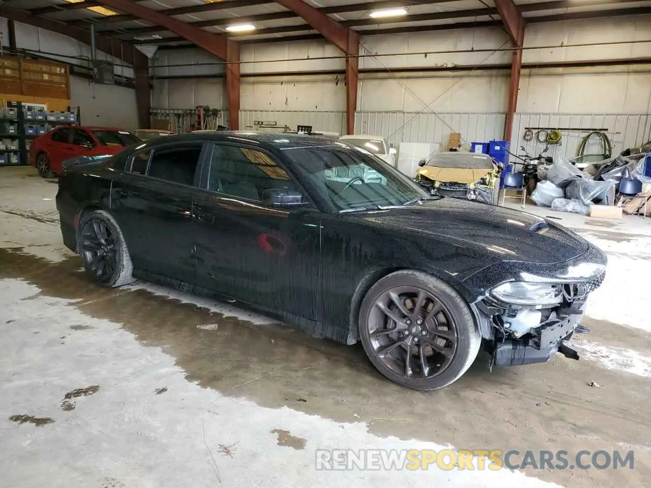 4 Photograph of a damaged car 2C3CDXGJ9MH515531 DODGE CHARGER 2021