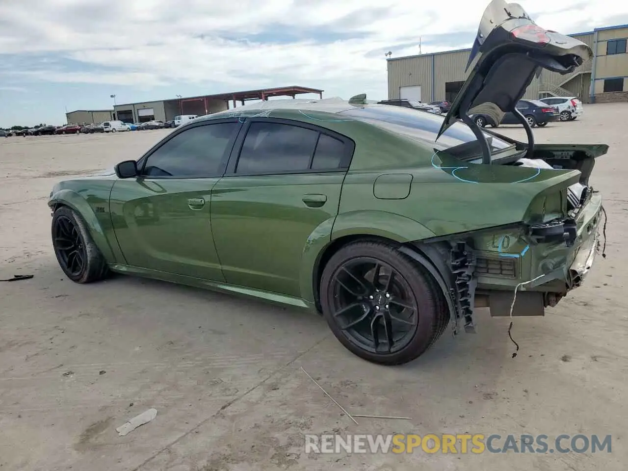2 Photograph of a damaged car 2C3CDXGJ9MH518879 DODGE CHARGER 2021