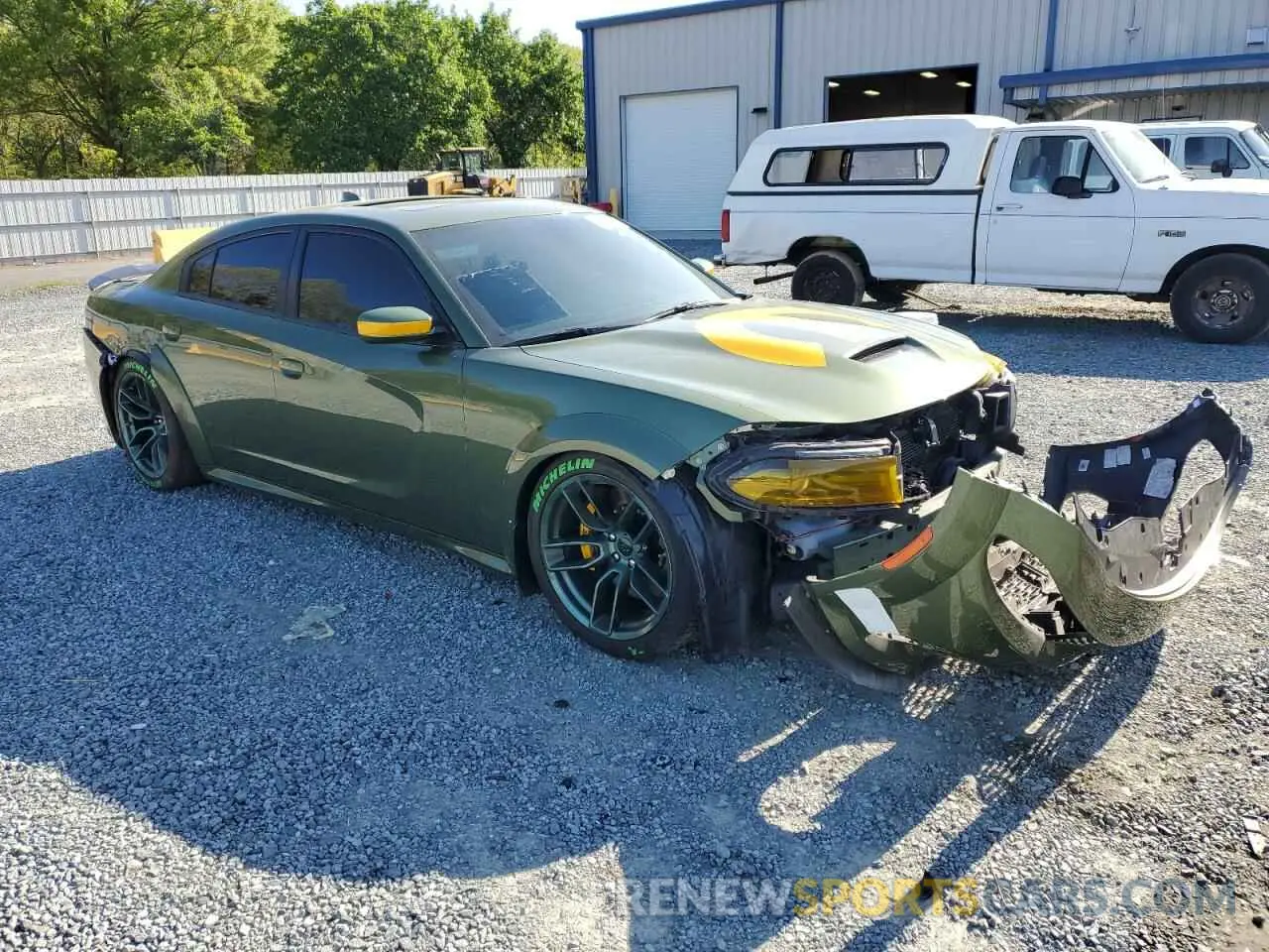 4 Photograph of a damaged car 2C3CDXGJ9MH550621 DODGE CHARGER 2021