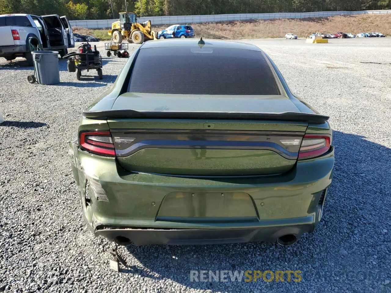 6 Photograph of a damaged car 2C3CDXGJ9MH550621 DODGE CHARGER 2021
