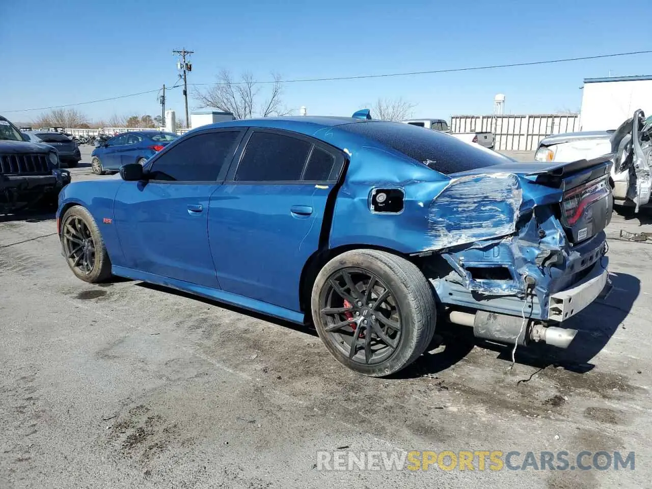 2 Photograph of a damaged car 2C3CDXGJ9MH578256 DODGE CHARGER 2021
