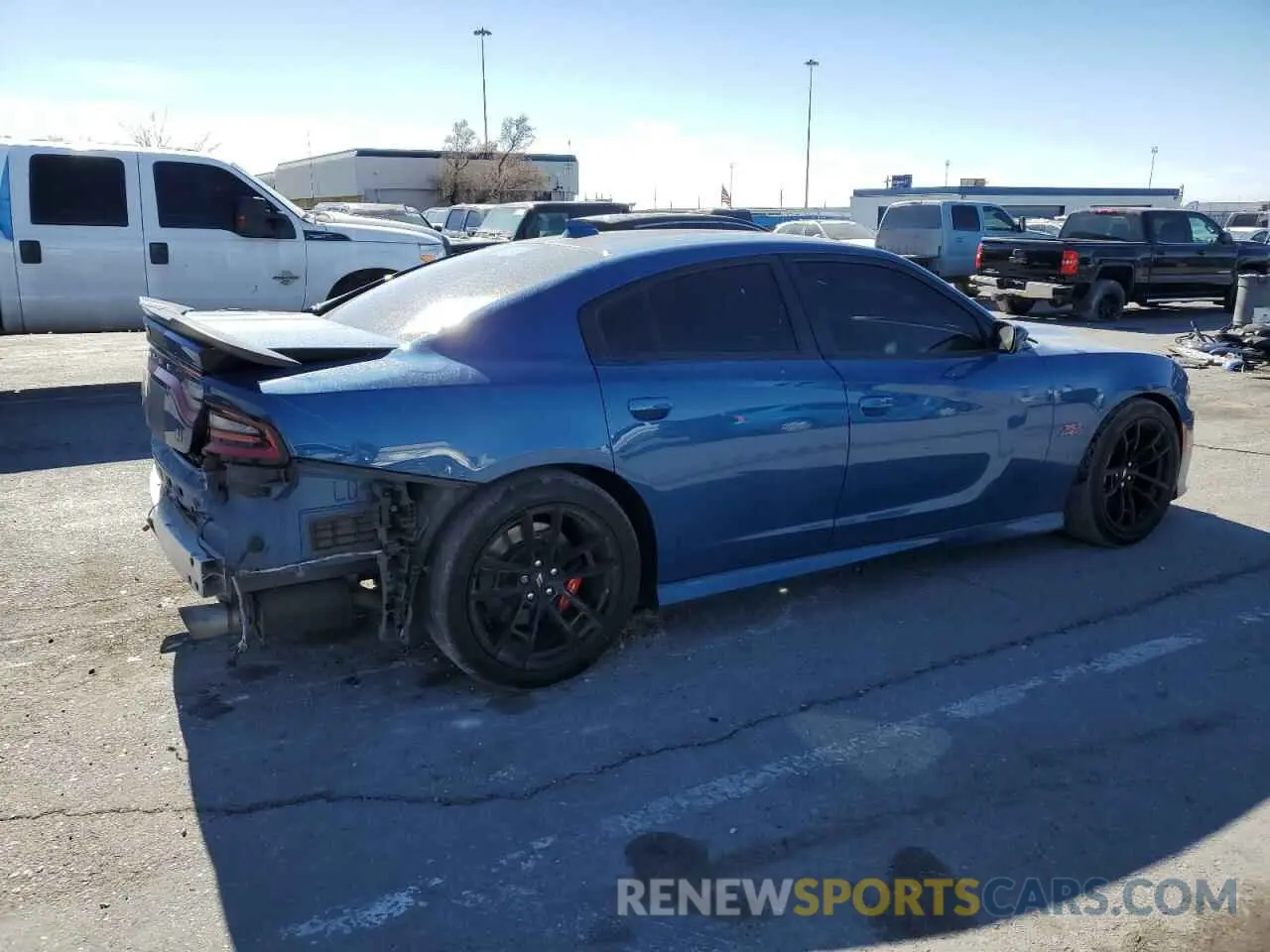 3 Photograph of a damaged car 2C3CDXGJ9MH578256 DODGE CHARGER 2021