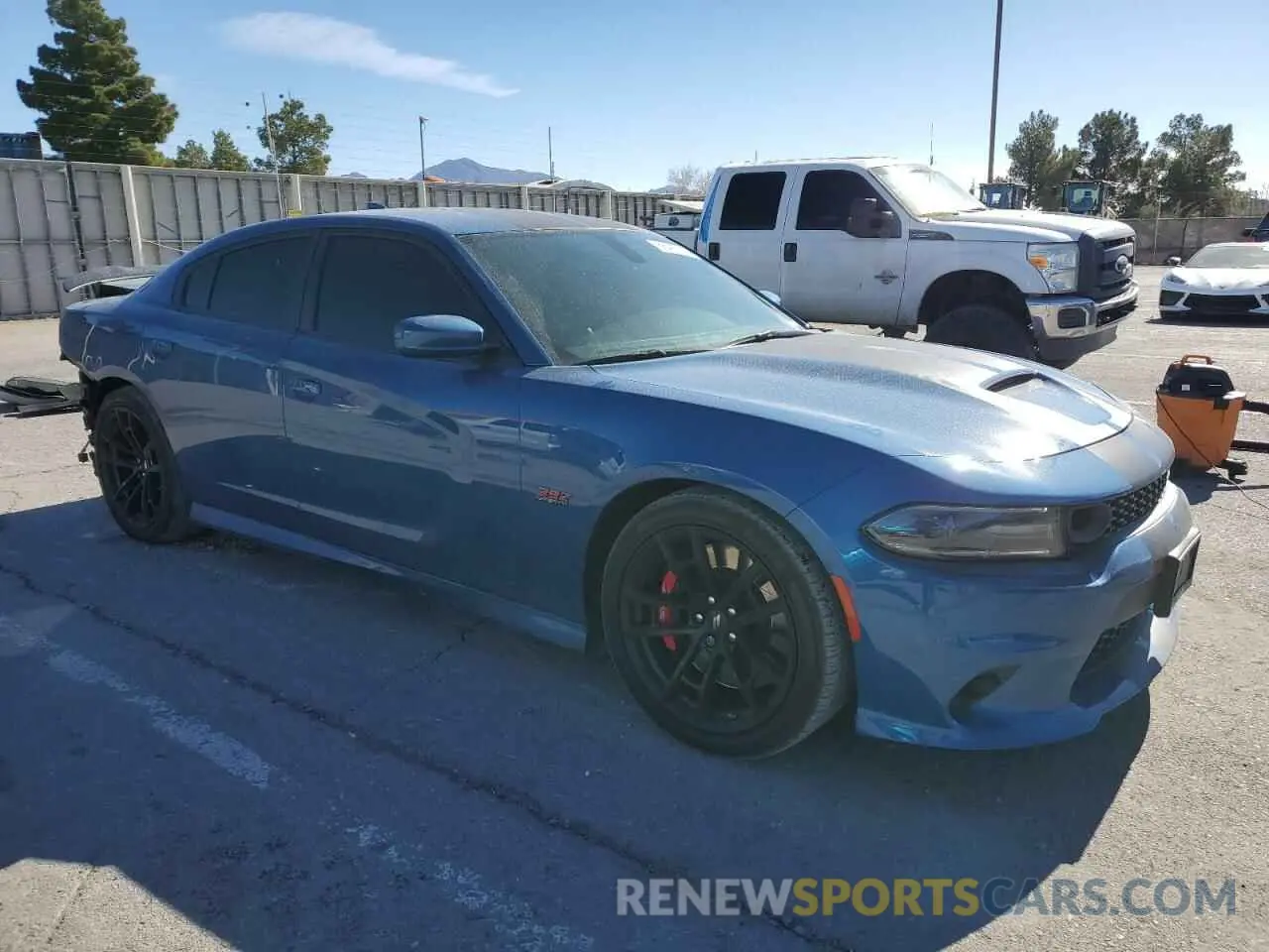 4 Photograph of a damaged car 2C3CDXGJ9MH578256 DODGE CHARGER 2021