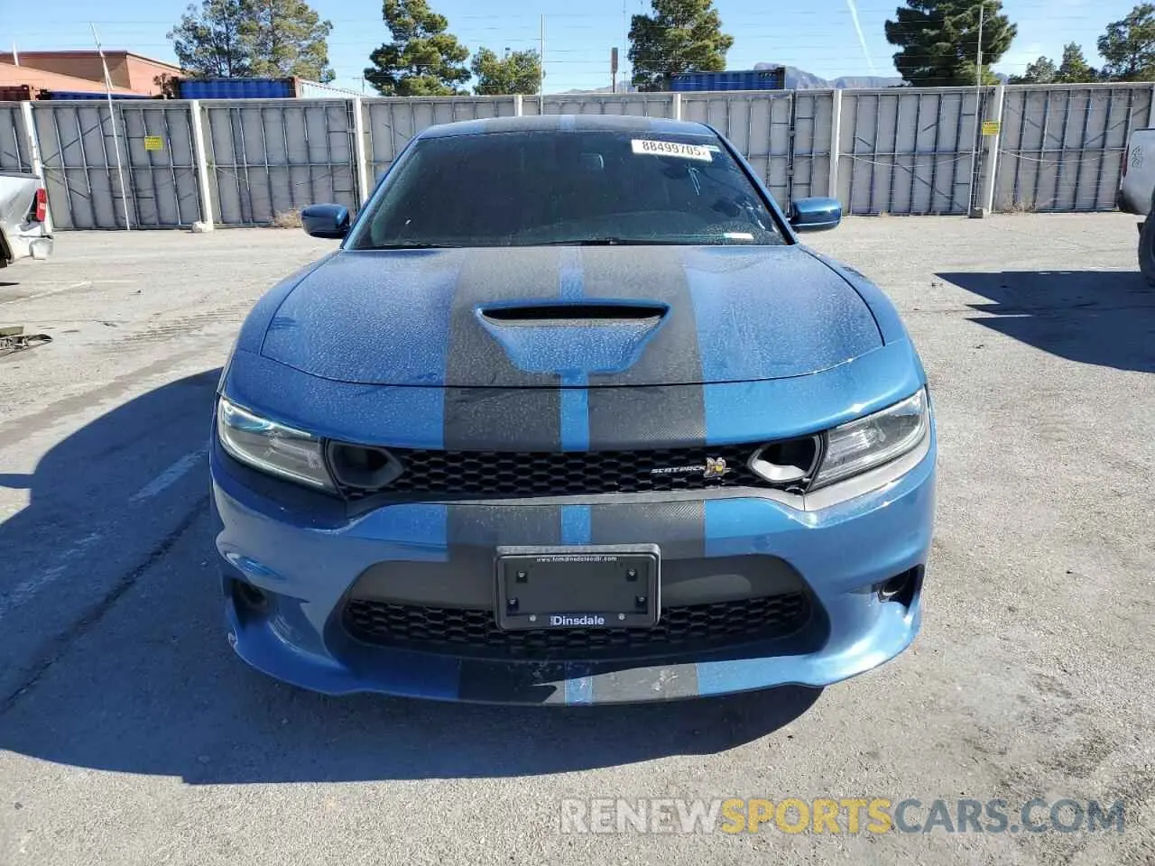 5 Photograph of a damaged car 2C3CDXGJ9MH578256 DODGE CHARGER 2021