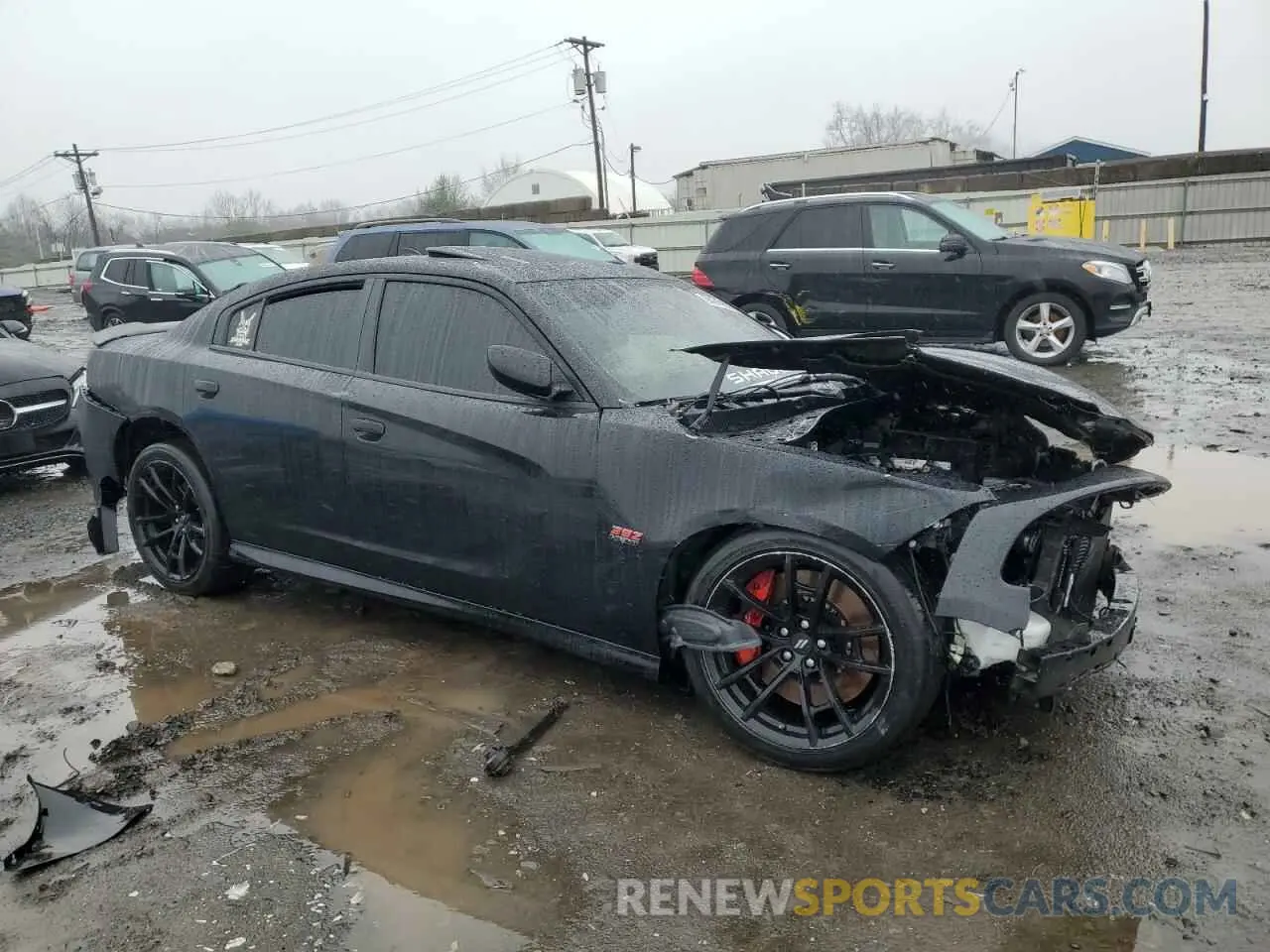 4 Photograph of a damaged car 2C3CDXGJ9MH658933 DODGE CHARGER 2021