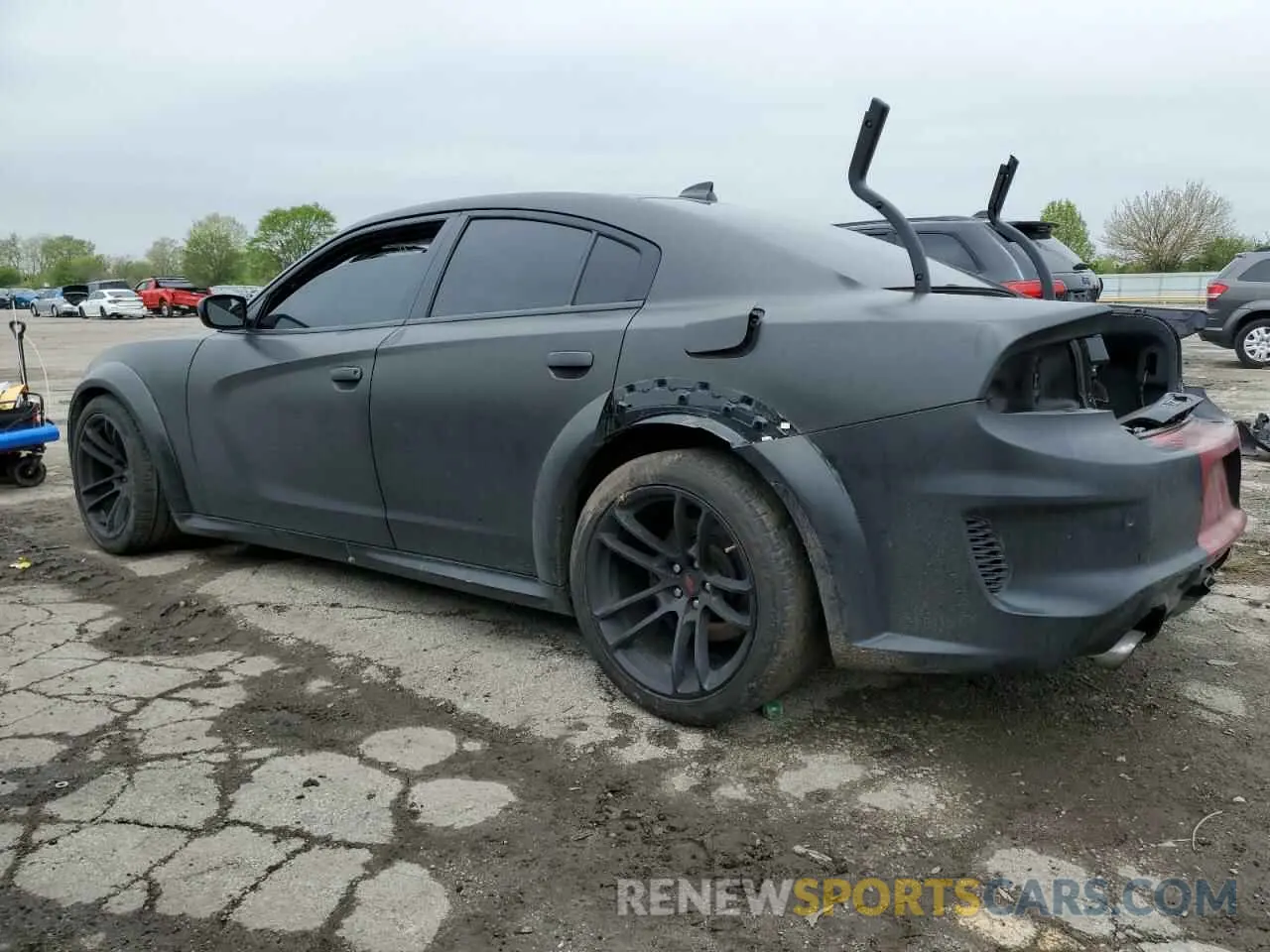 2 Photograph of a damaged car 2C3CDXGJXMH503873 DODGE CHARGER 2021
