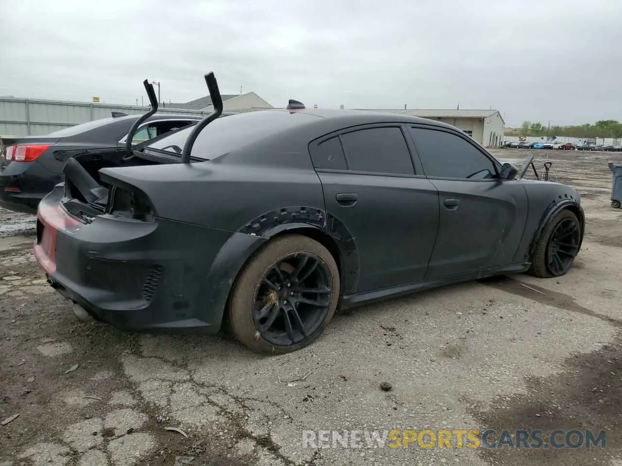 3 Photograph of a damaged car 2C3CDXGJXMH503873 DODGE CHARGER 2021