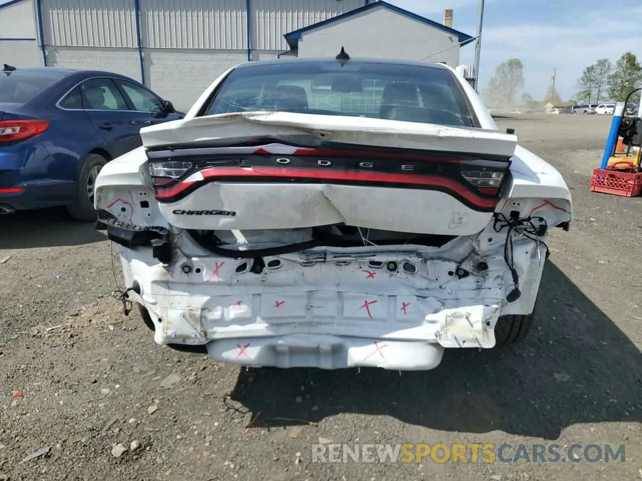 6 Photograph of a damaged car 2C3CDXGJXMH511648 DODGE CHARGER 2021