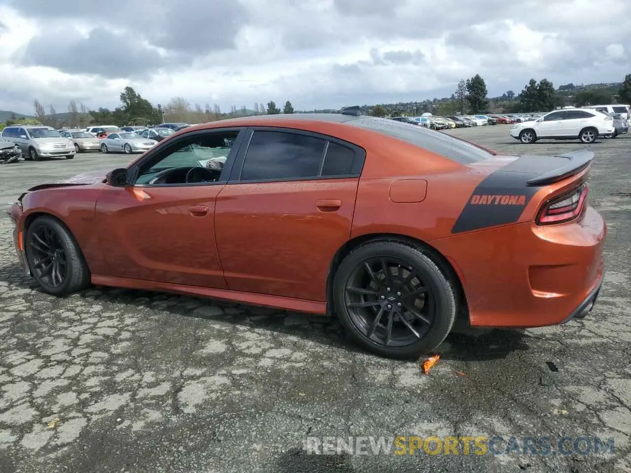 2 Photograph of a damaged car 2C3CDXGJXMH523279 DODGE CHARGER 2021