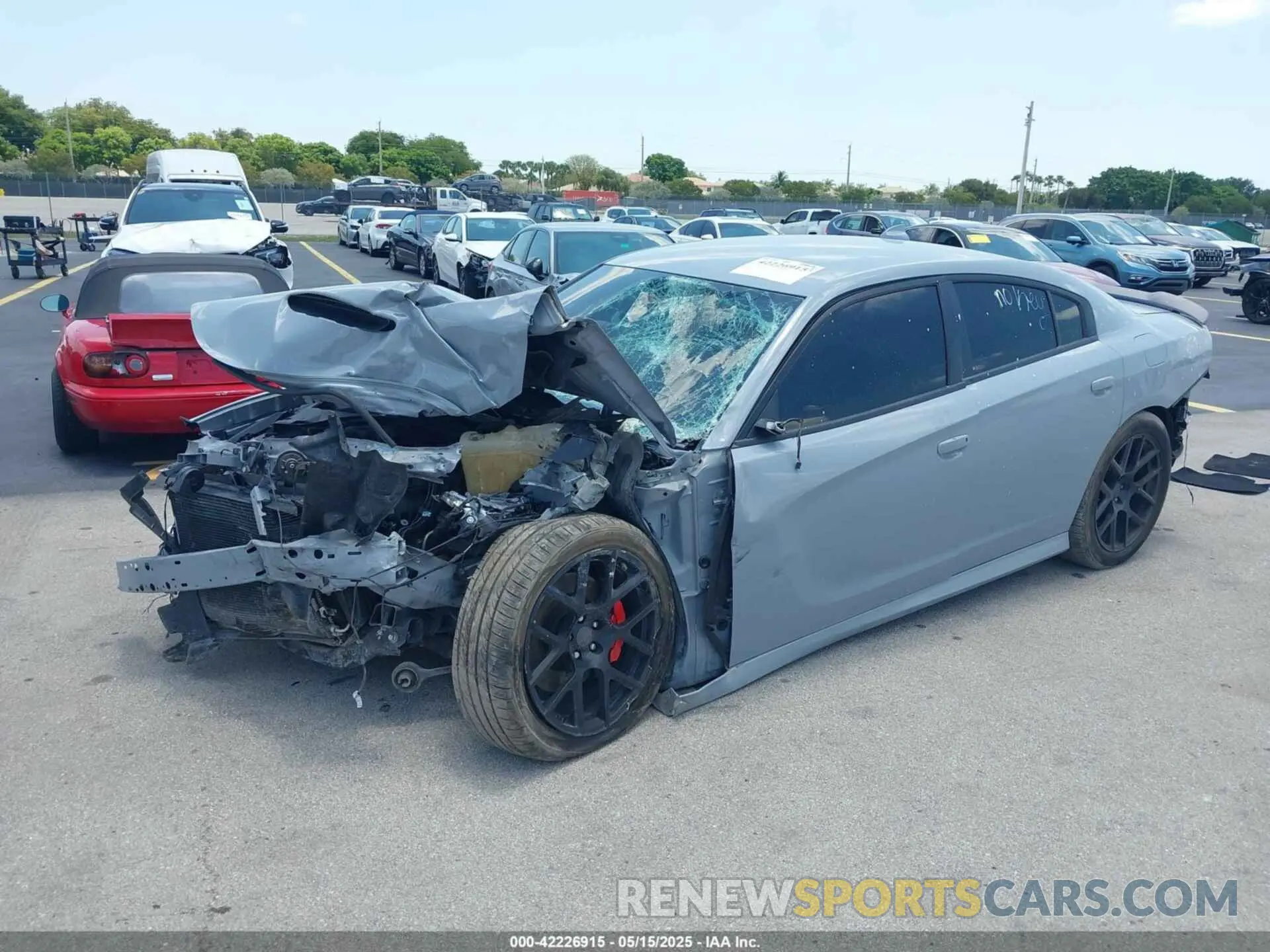 2 Photograph of a damaged car 2C3CDXGJXMH544228 DODGE CHARGER 2021