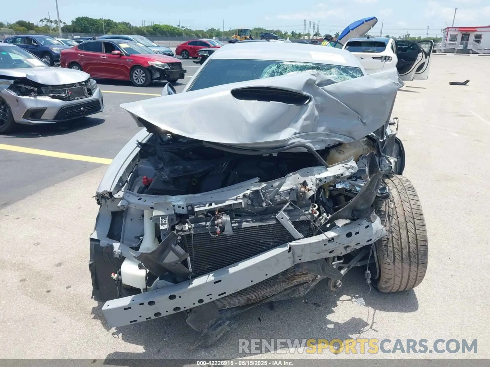 6 Photograph of a damaged car 2C3CDXGJXMH544228 DODGE CHARGER 2021