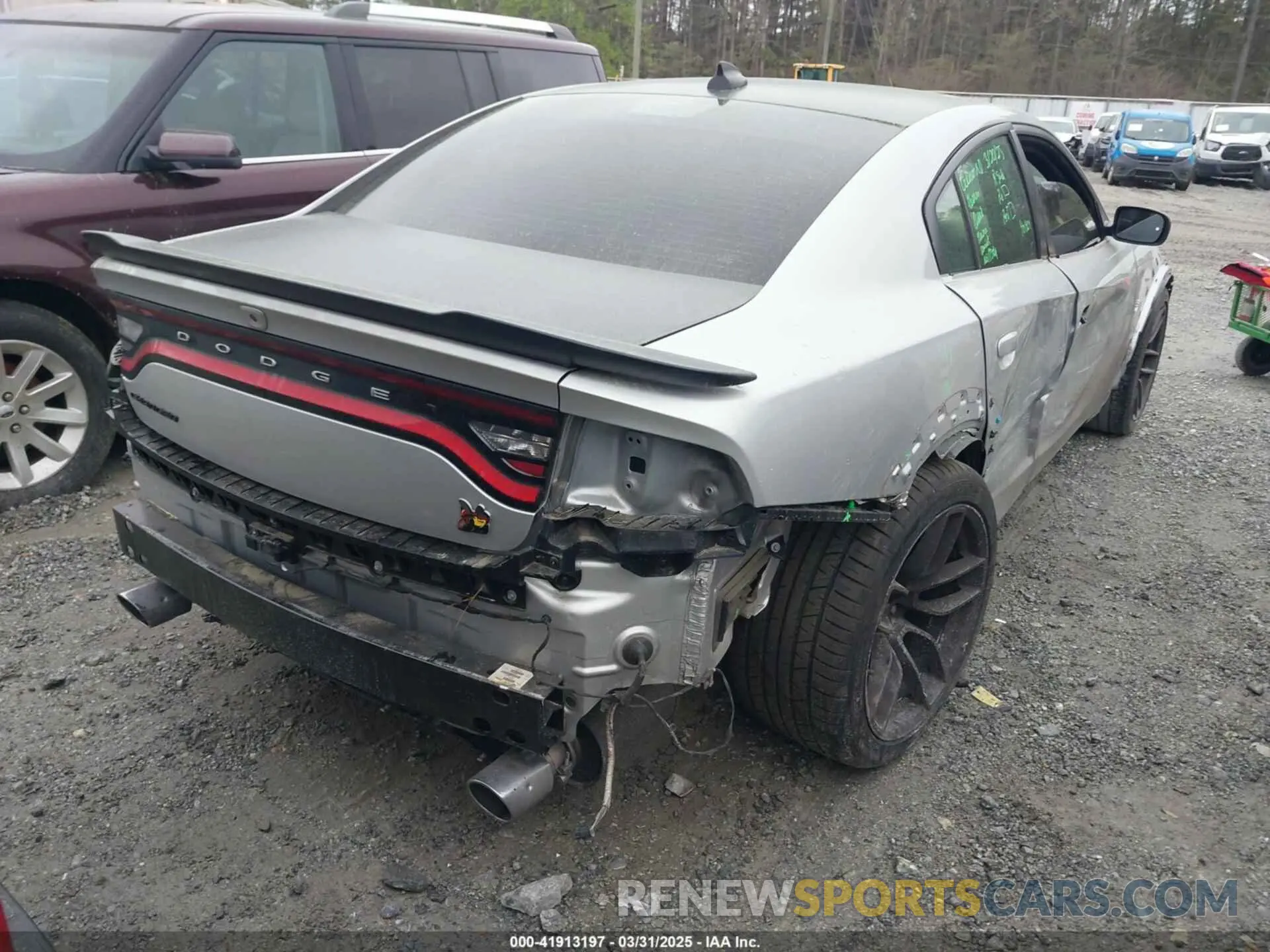 4 Photograph of a damaged car 2C3CDXGJXMH579240 DODGE CHARGER 2021