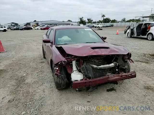10 Photograph of a damaged car 2C3CDXGJXMH588603 DODGE CHARGER 2021