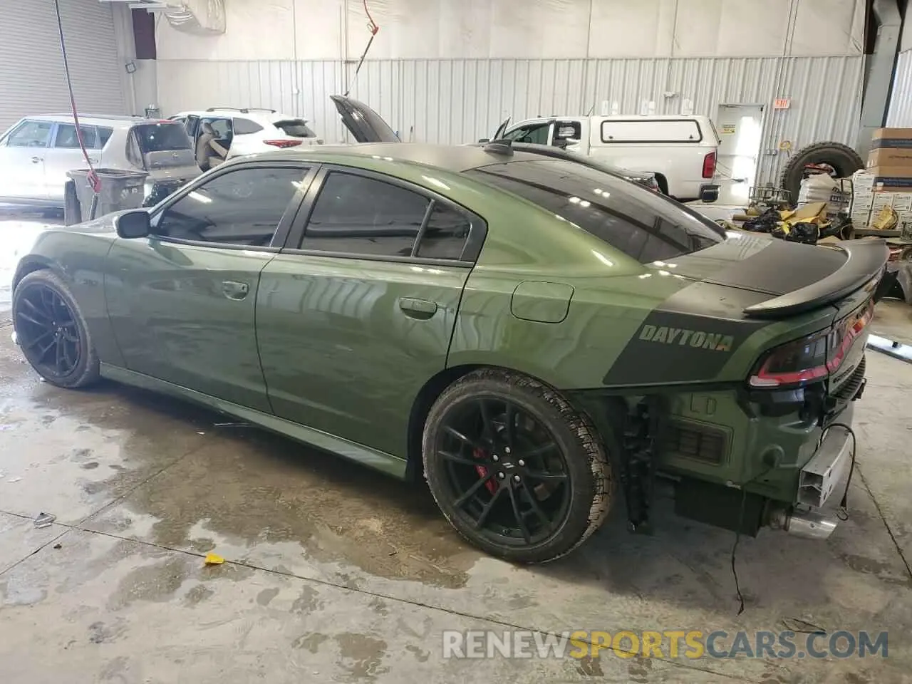 2 Photograph of a damaged car 2C3CDXGJXMH606615 DODGE CHARGER 2021