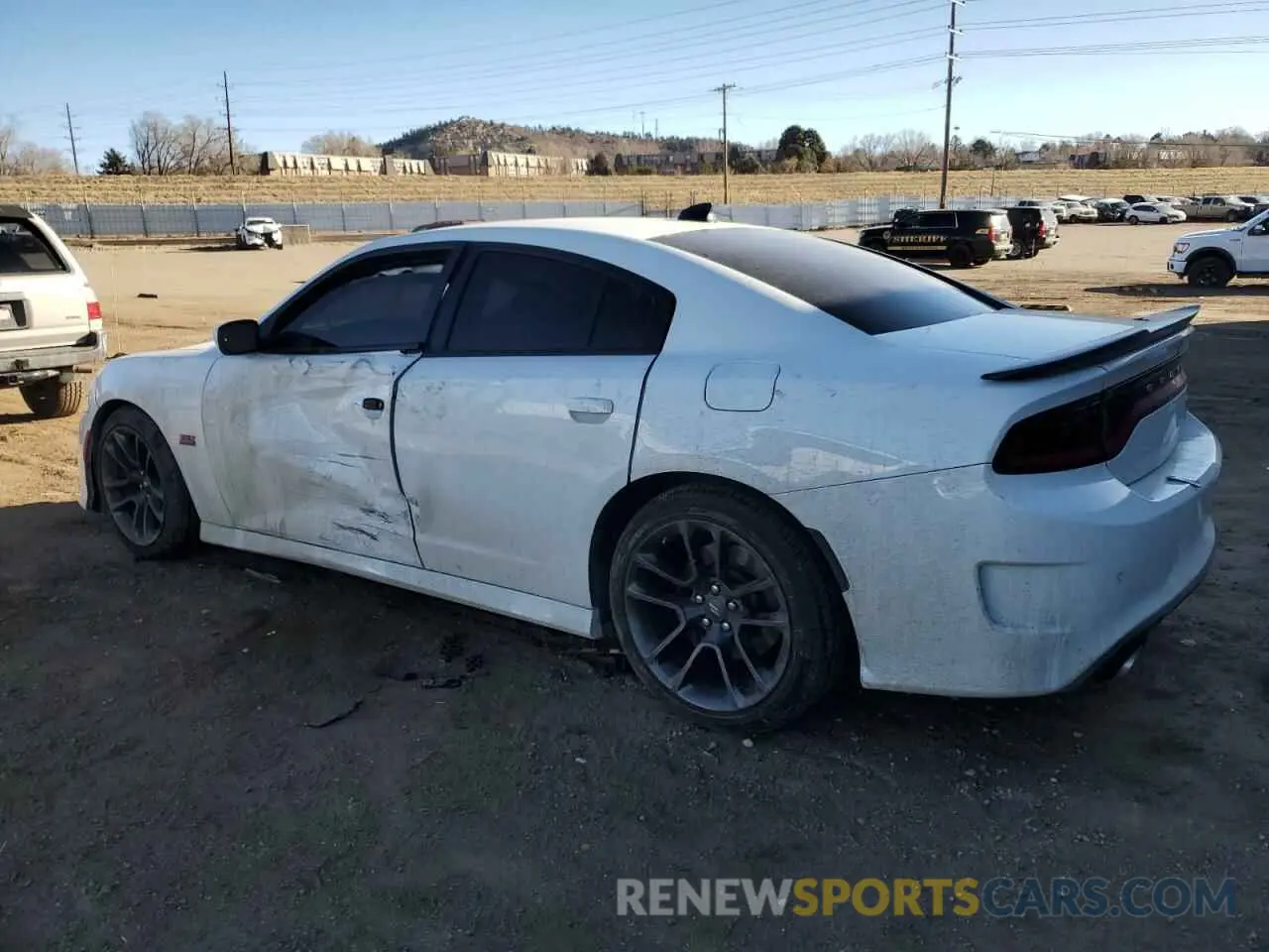 2 Photograph of a damaged car 2C3CDXGJXMH650548 DODGE CHARGER 2021