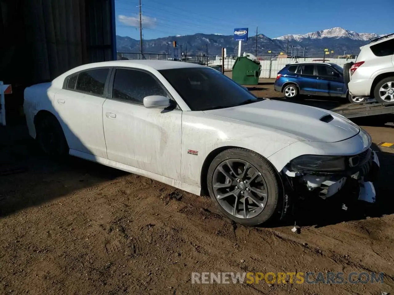 4 Photograph of a damaged car 2C3CDXGJXMH650548 DODGE CHARGER 2021