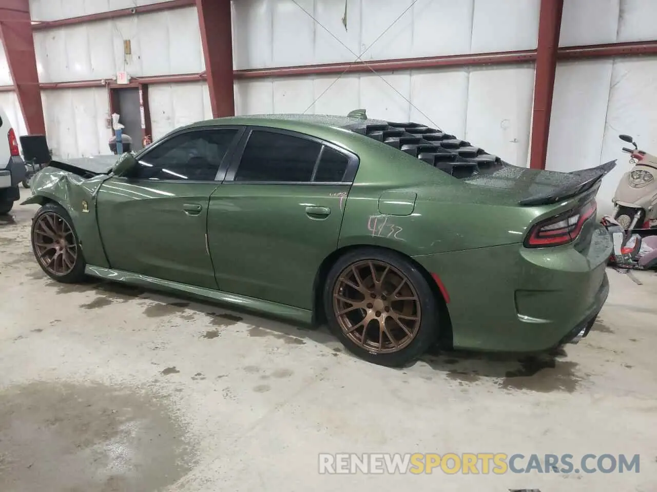 2 Photograph of a damaged car 2C3CDXGJXMH675174 DODGE CHARGER 2021