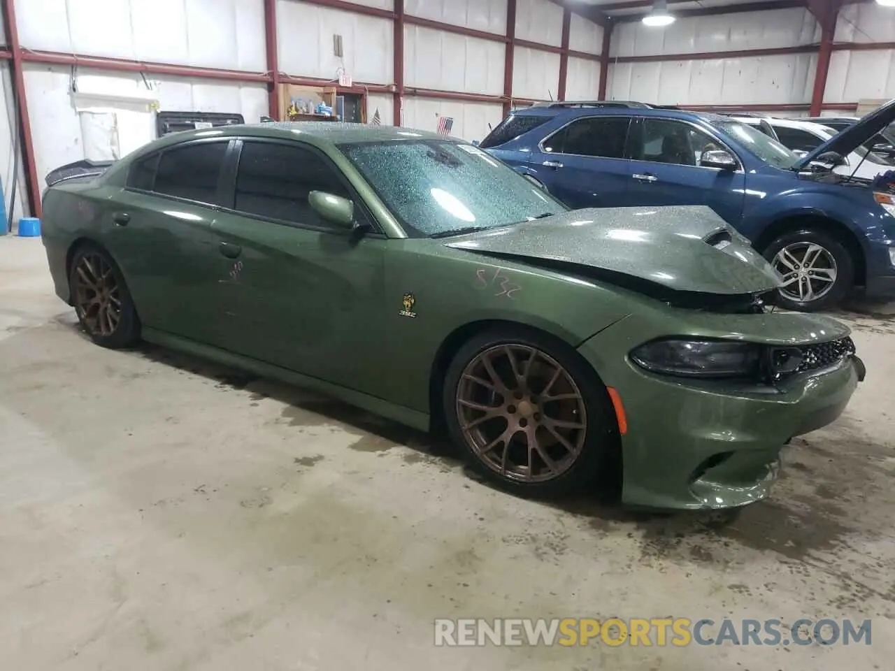 4 Photograph of a damaged car 2C3CDXGJXMH675174 DODGE CHARGER 2021
