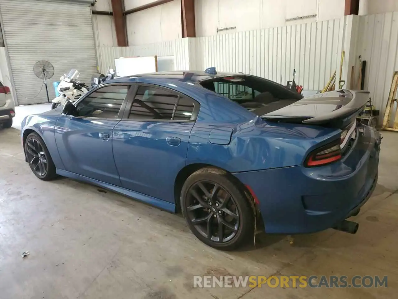 2 Photograph of a damaged car 2C3CDXHG0MH633356 DODGE CHARGER 2021