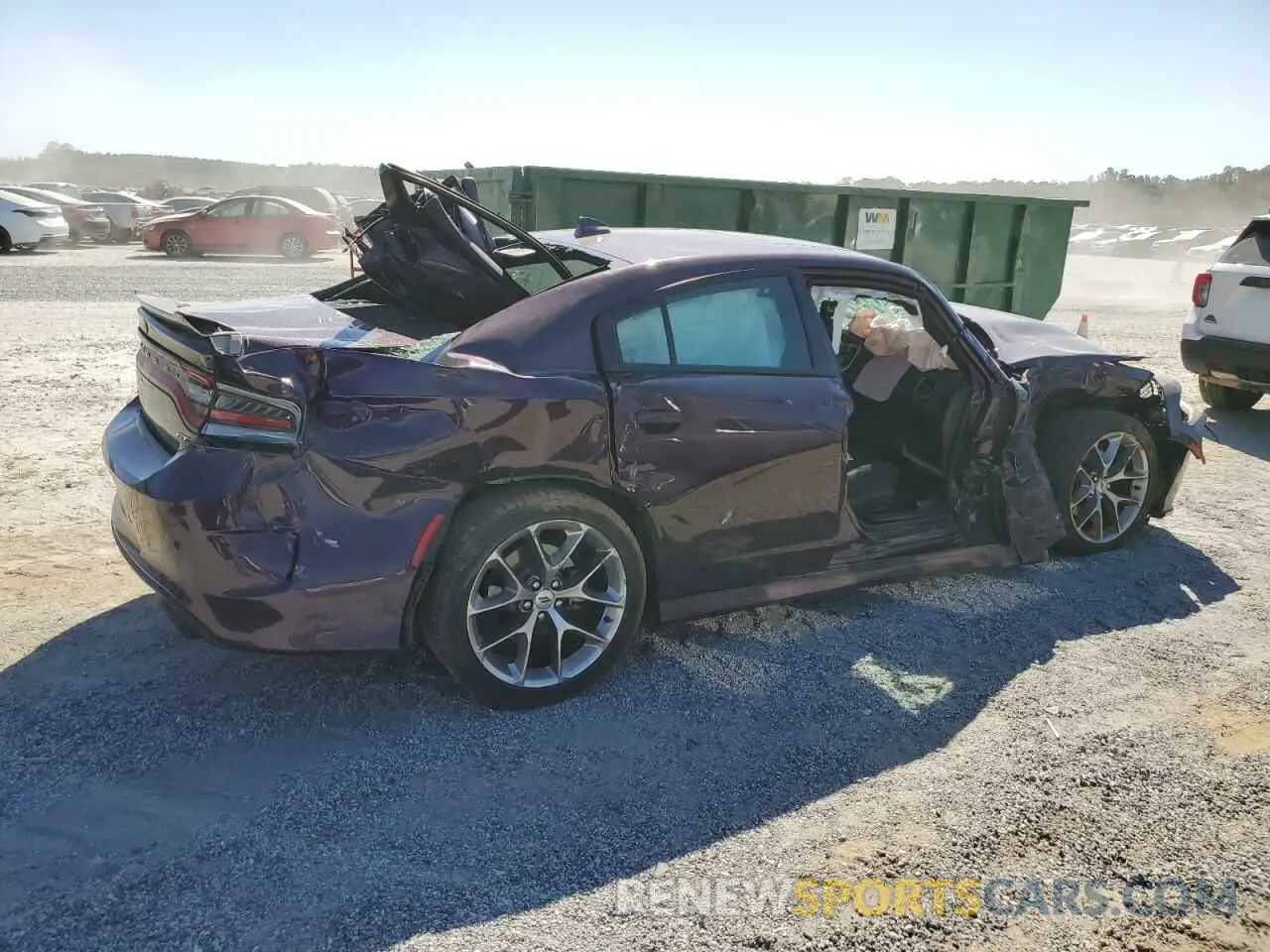 3 Photograph of a damaged car 2C3CDXHG0MH640145 DODGE CHARGER 2021