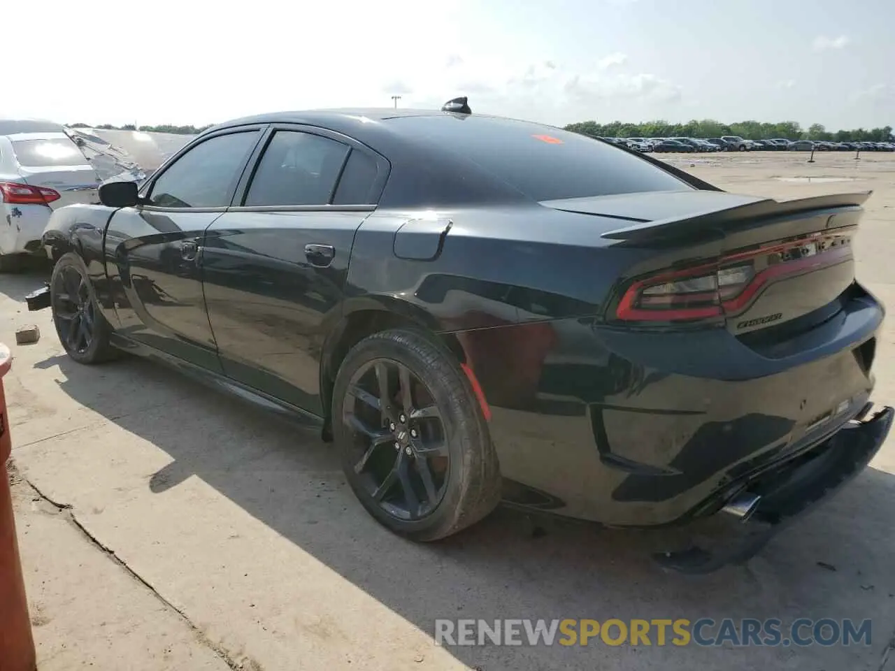2 Photograph of a damaged car 2C3CDXHG1MH557565 DODGE CHARGER 2021