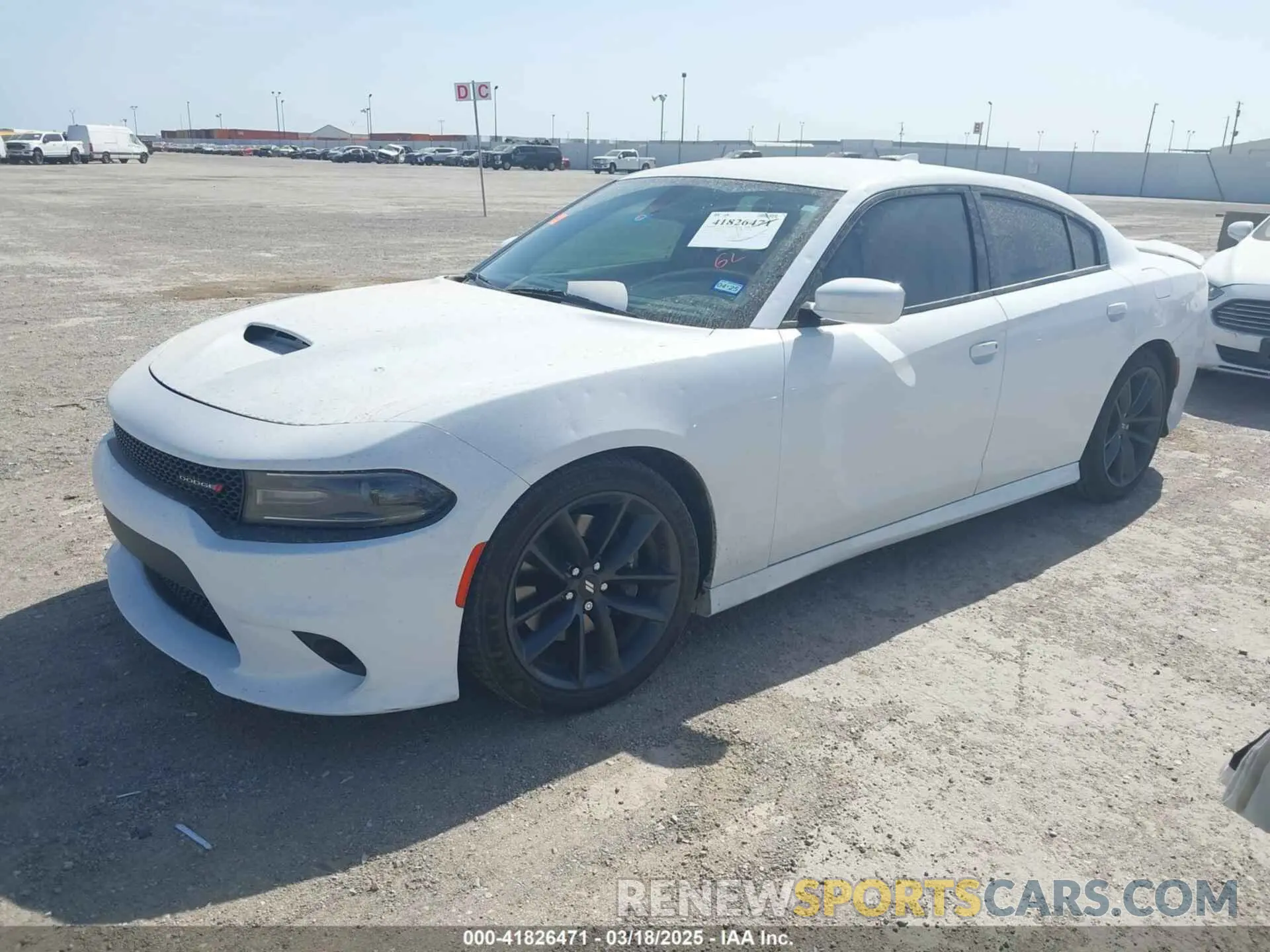 2 Photograph of a damaged car 2C3CDXHG1MH561146 DODGE CHARGER 2021