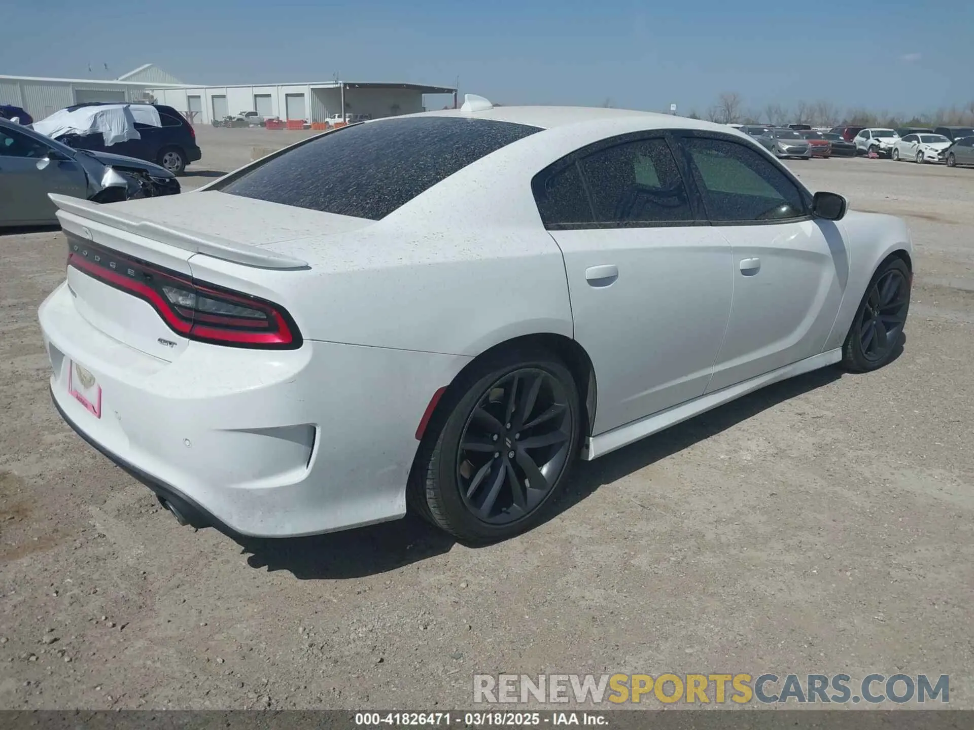 4 Photograph of a damaged car 2C3CDXHG1MH561146 DODGE CHARGER 2021
