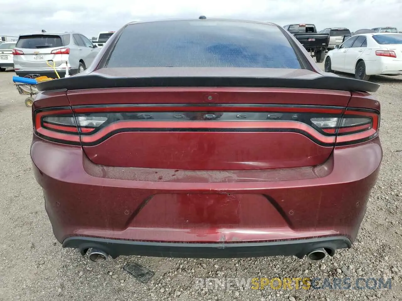 6 Photograph of a damaged car 2C3CDXHG1MH561647 DODGE CHARGER 2021