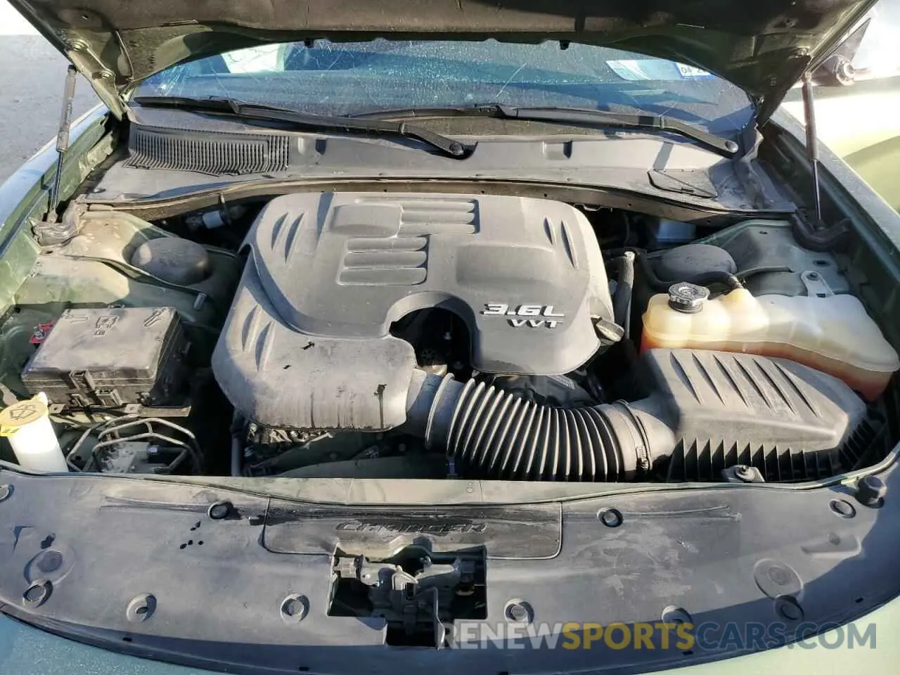 11 Photograph of a damaged car 2C3CDXHG1MH575340 DODGE CHARGER 2021
