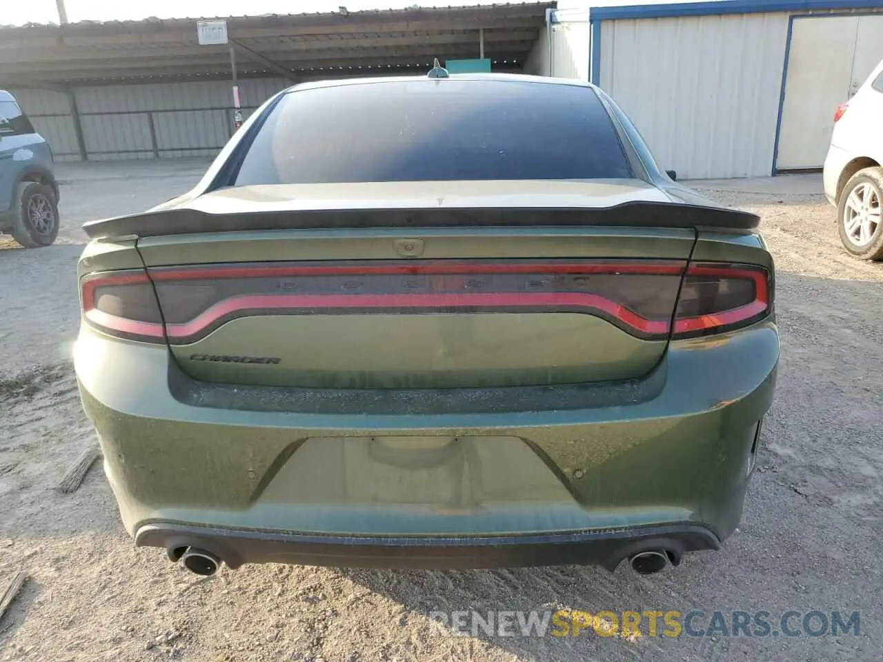 6 Photograph of a damaged car 2C3CDXHG1MH575340 DODGE CHARGER 2021