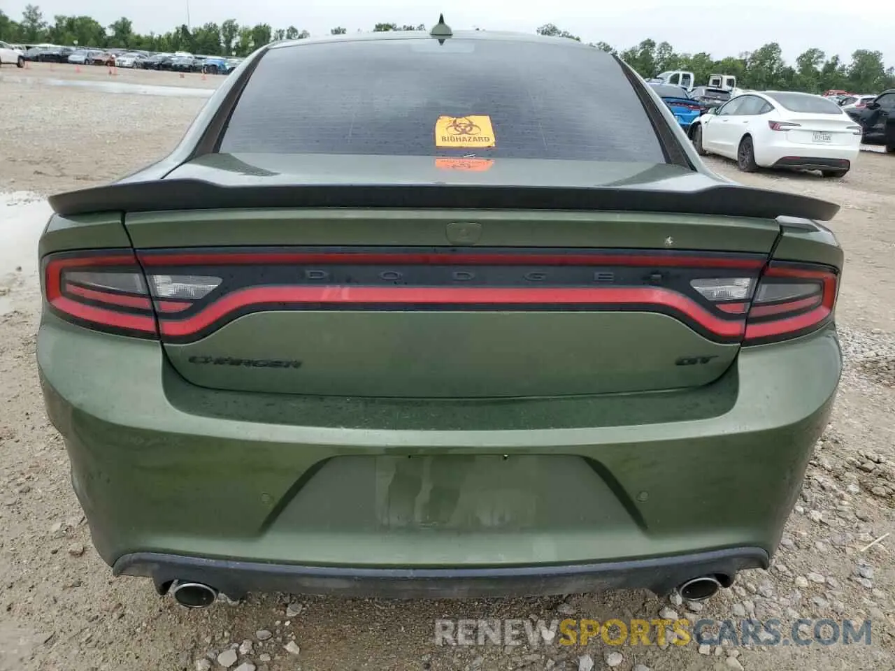 6 Photograph of a damaged car 2C3CDXHG1MH629073 DODGE CHARGER 2021