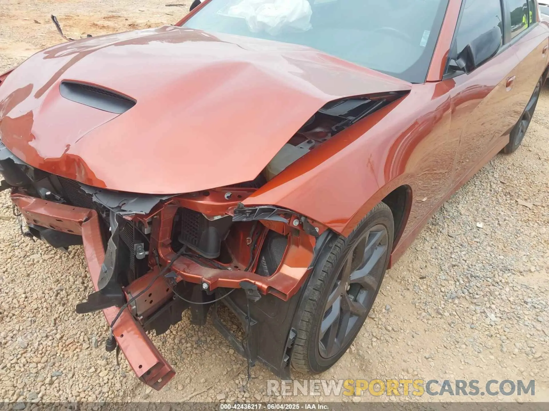 6 Photograph of a damaged car 2C3CDXHG1MH648027 DODGE CHARGER 2021