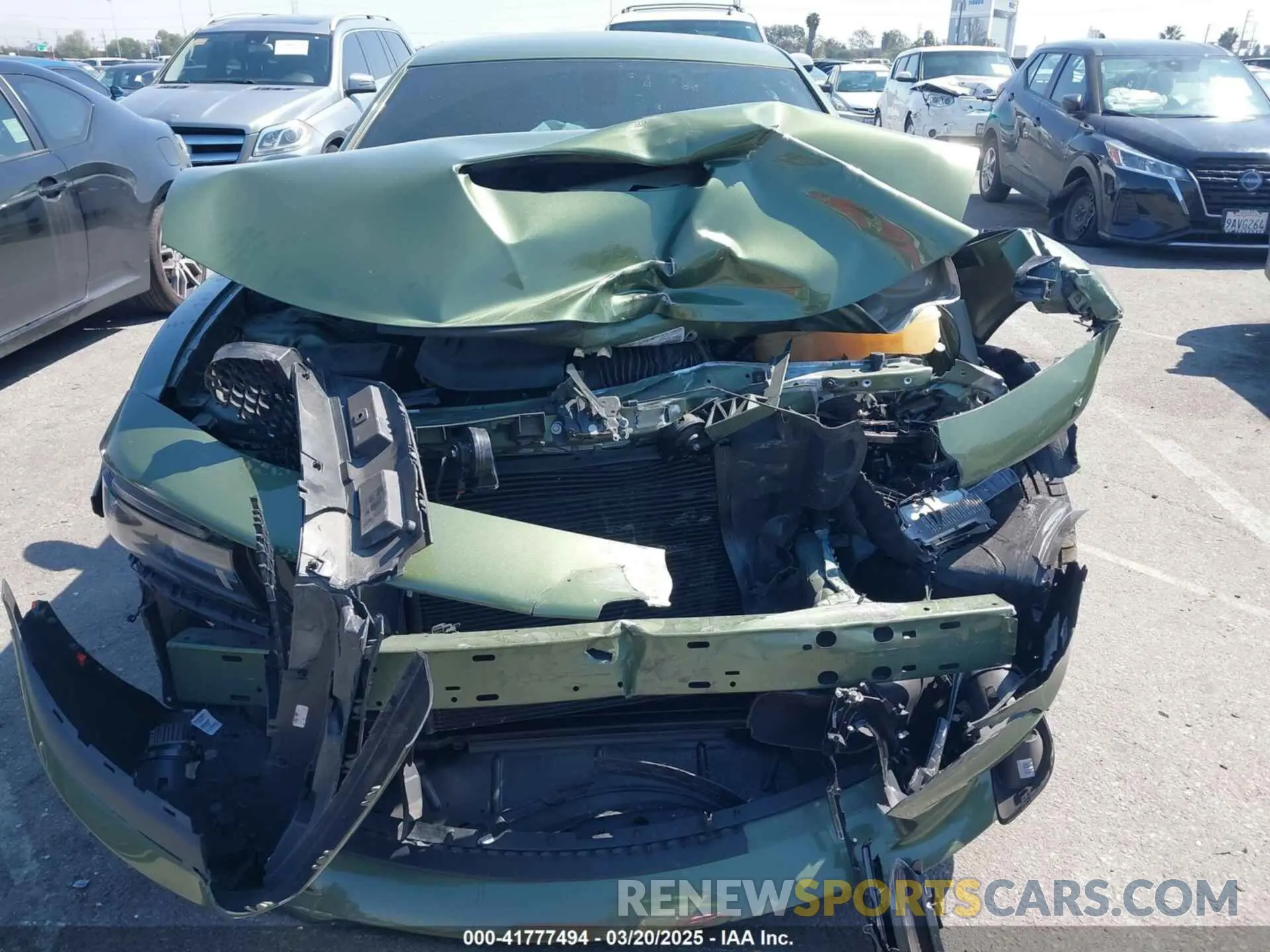 11 Photograph of a damaged car 2C3CDXHG1MH648139 DODGE CHARGER 2021