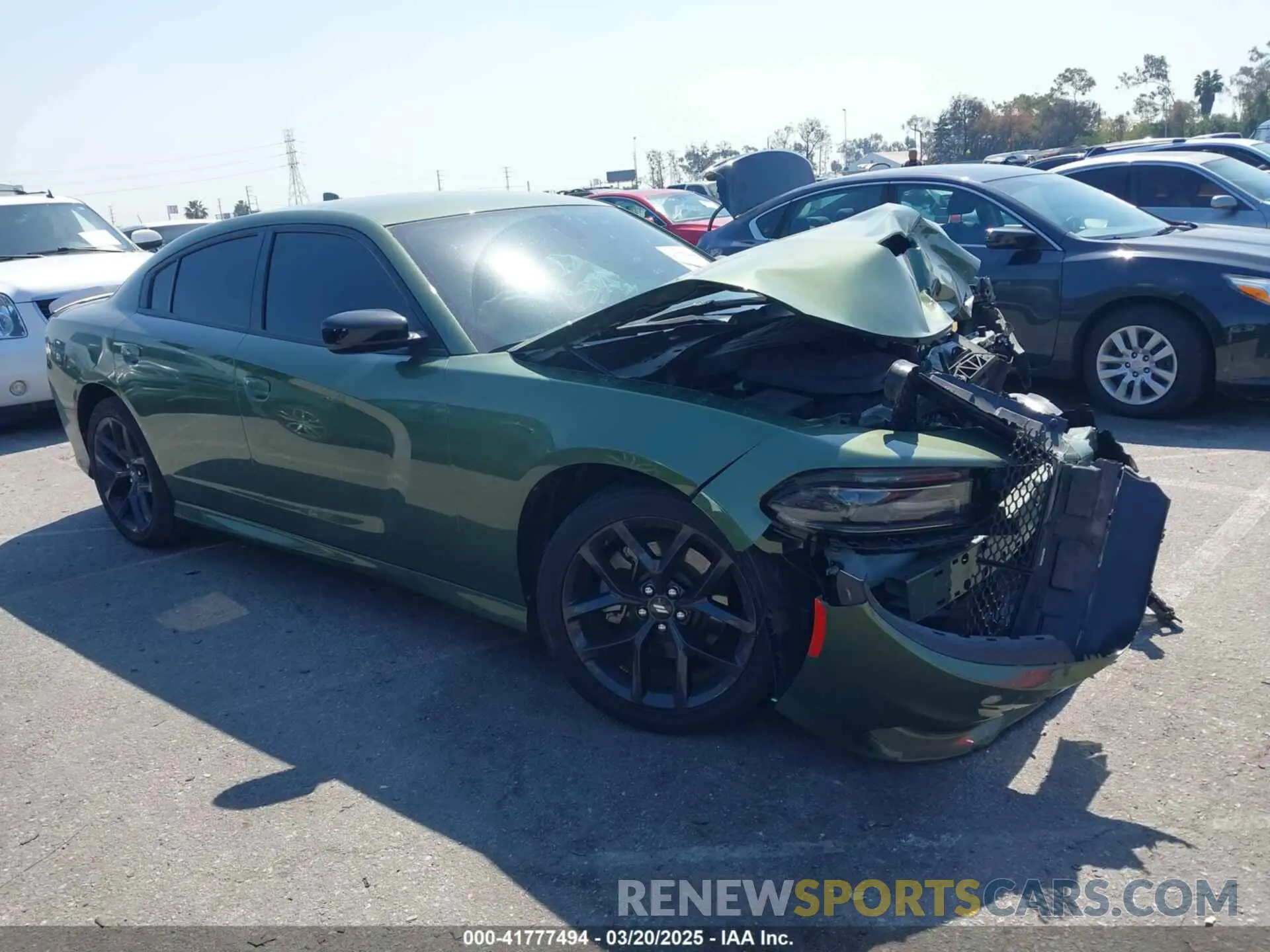12 Photograph of a damaged car 2C3CDXHG1MH648139 DODGE CHARGER 2021