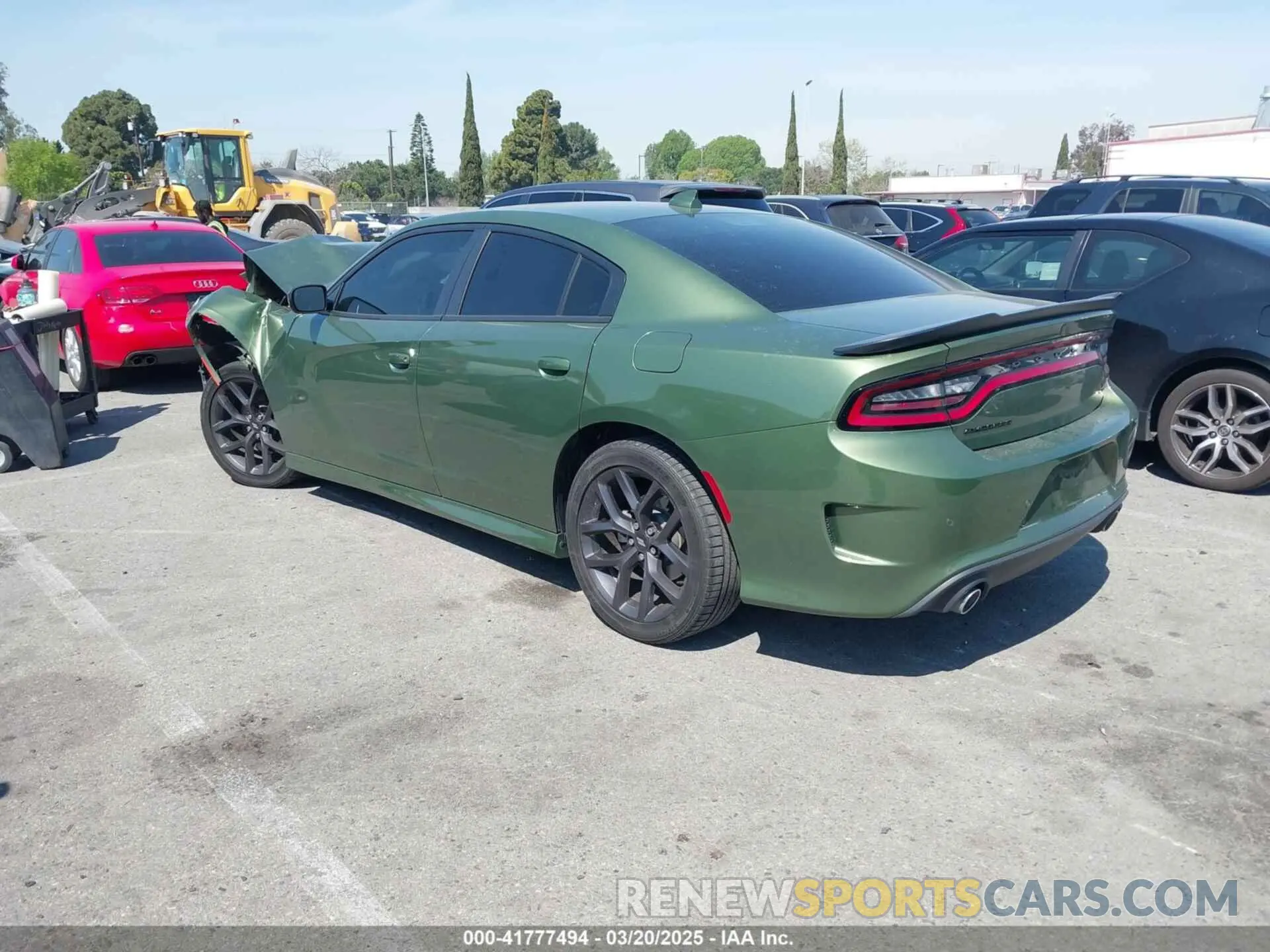3 Photograph of a damaged car 2C3CDXHG1MH648139 DODGE CHARGER 2021