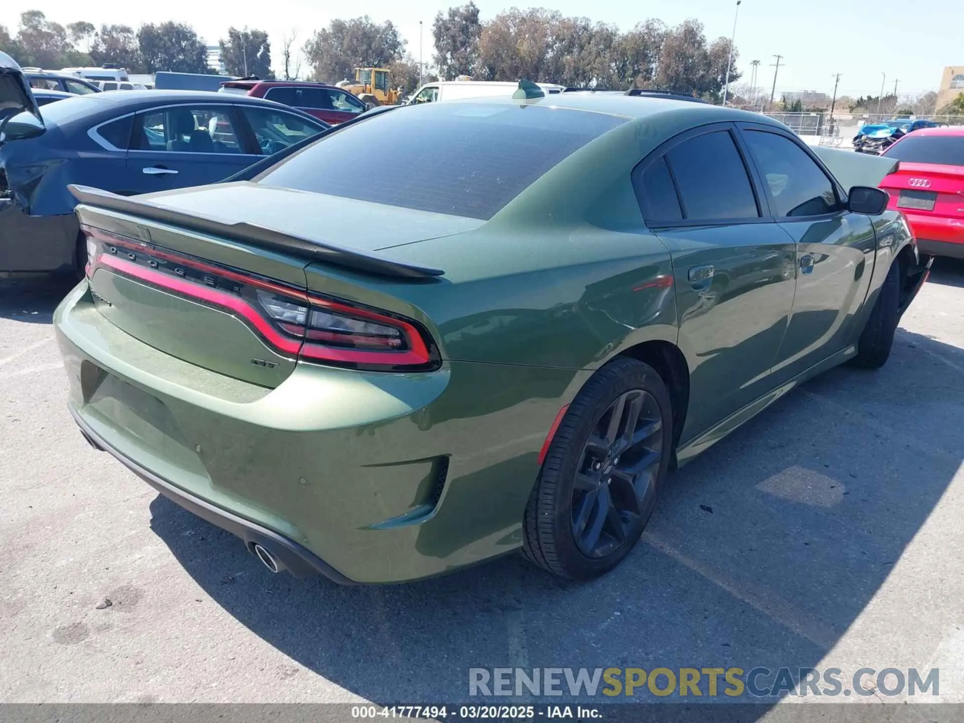 4 Photograph of a damaged car 2C3CDXHG1MH648139 DODGE CHARGER 2021