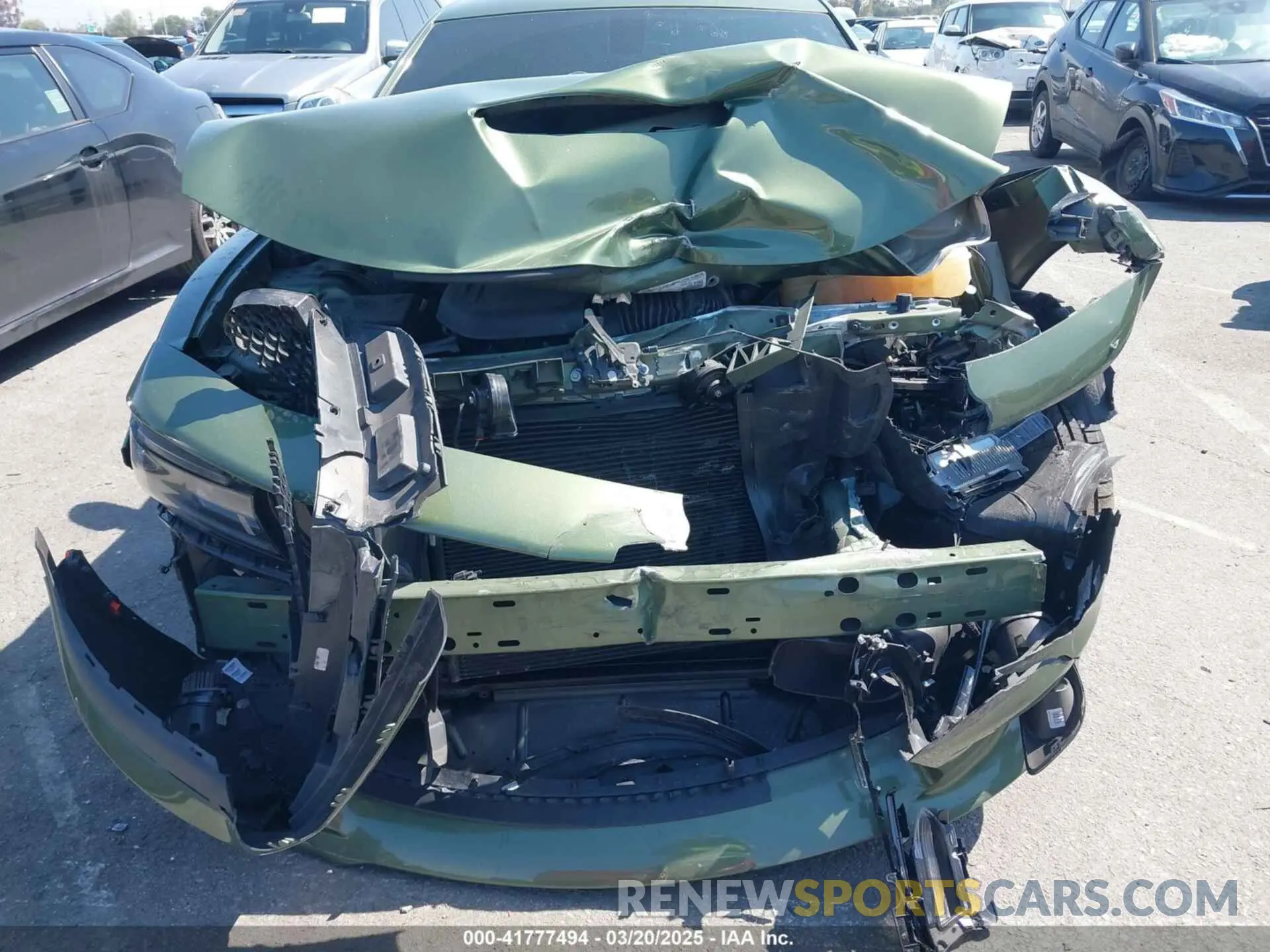 6 Photograph of a damaged car 2C3CDXHG1MH648139 DODGE CHARGER 2021