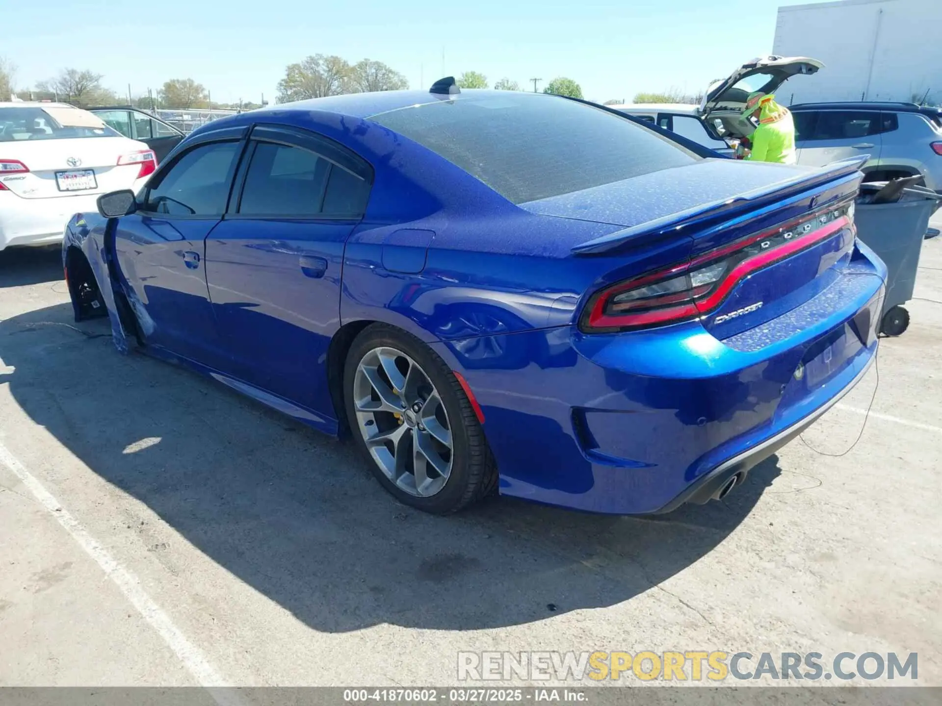 3 Photograph of a damaged car 2C3CDXHG2MH565710 DODGE CHARGER 2021