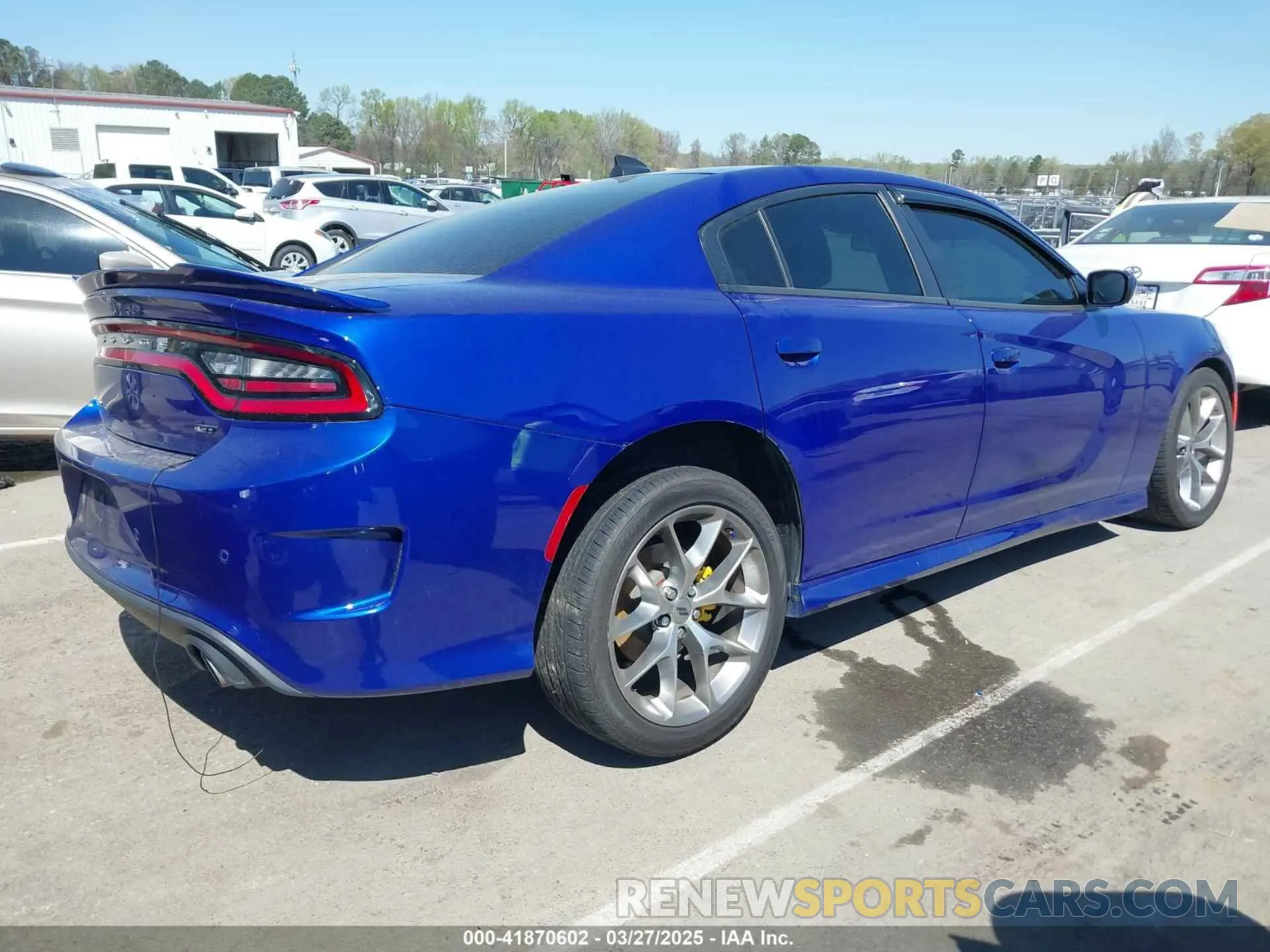 4 Photograph of a damaged car 2C3CDXHG2MH565710 DODGE CHARGER 2021