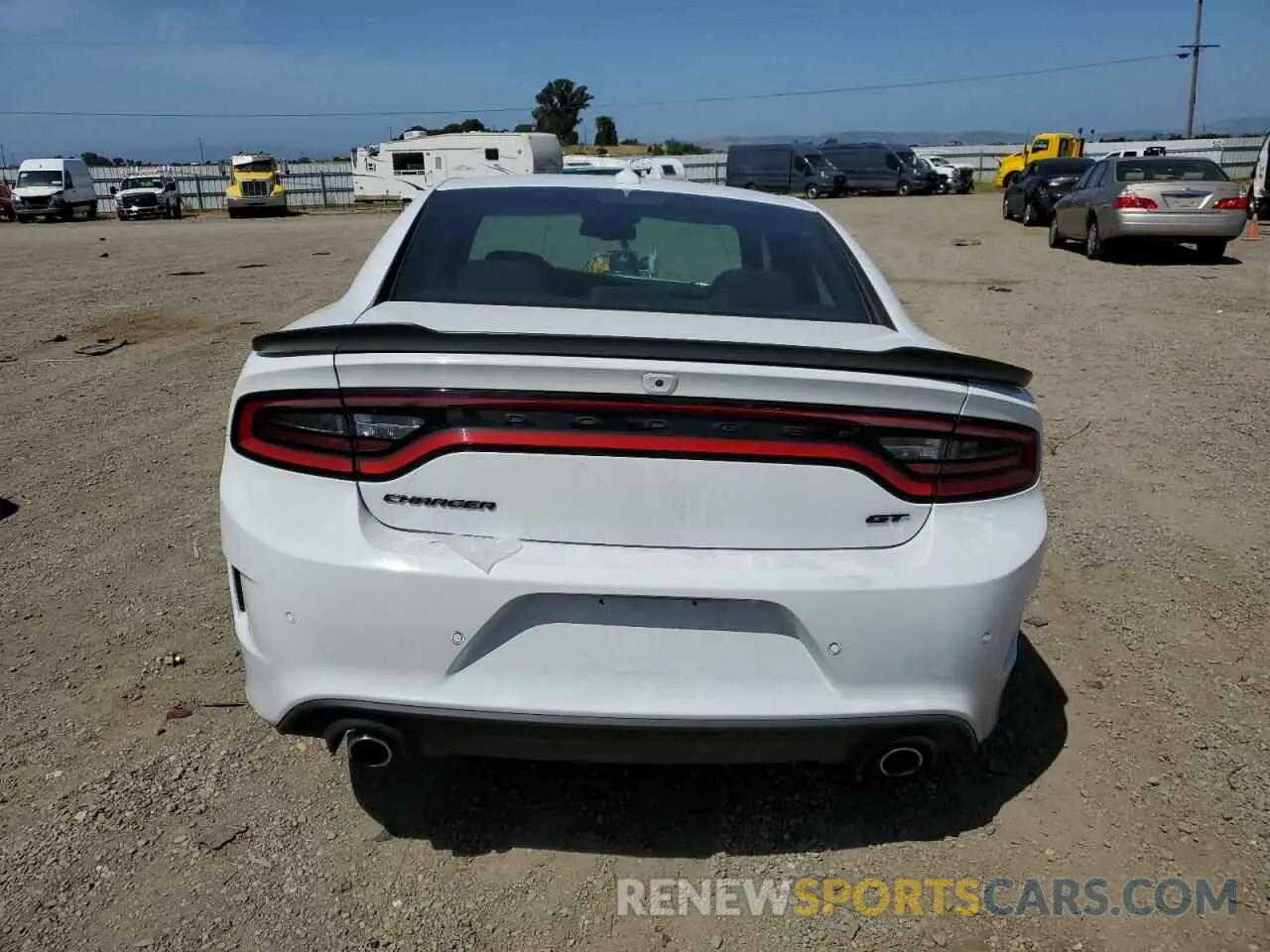 6 Photograph of a damaged car 2C3CDXHG2MH574326 DODGE CHARGER 2021