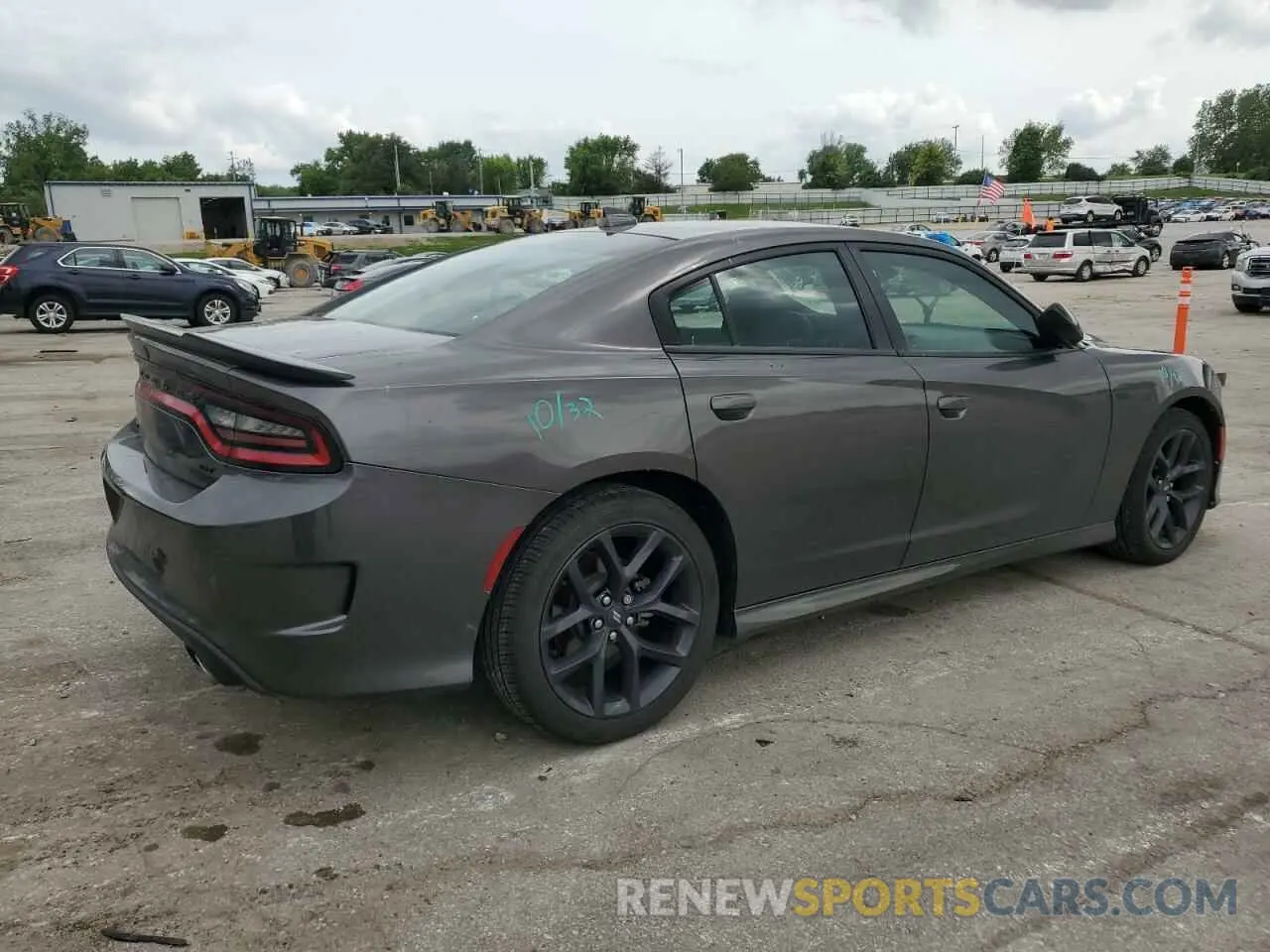 3 Photograph of a damaged car 2C3CDXHG2MH600973 DODGE CHARGER 2021
